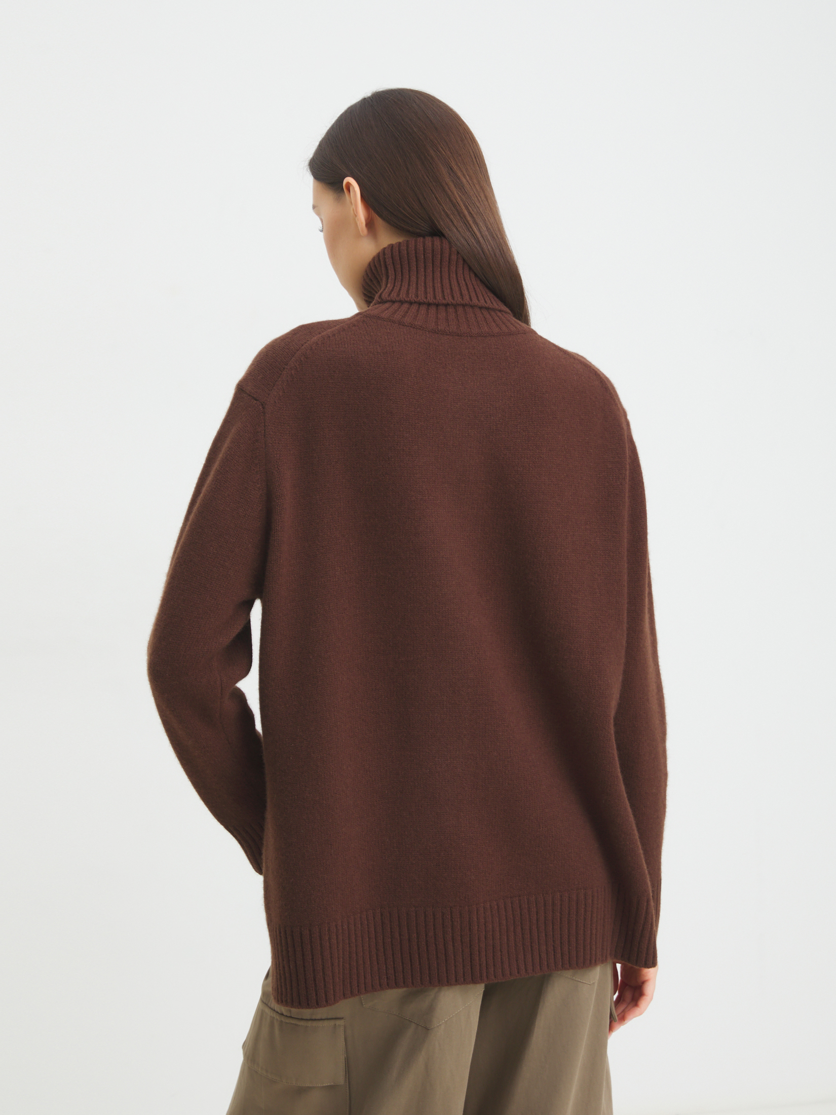 Женский свитер MAISON DAVID 4309194, темно-коричневый