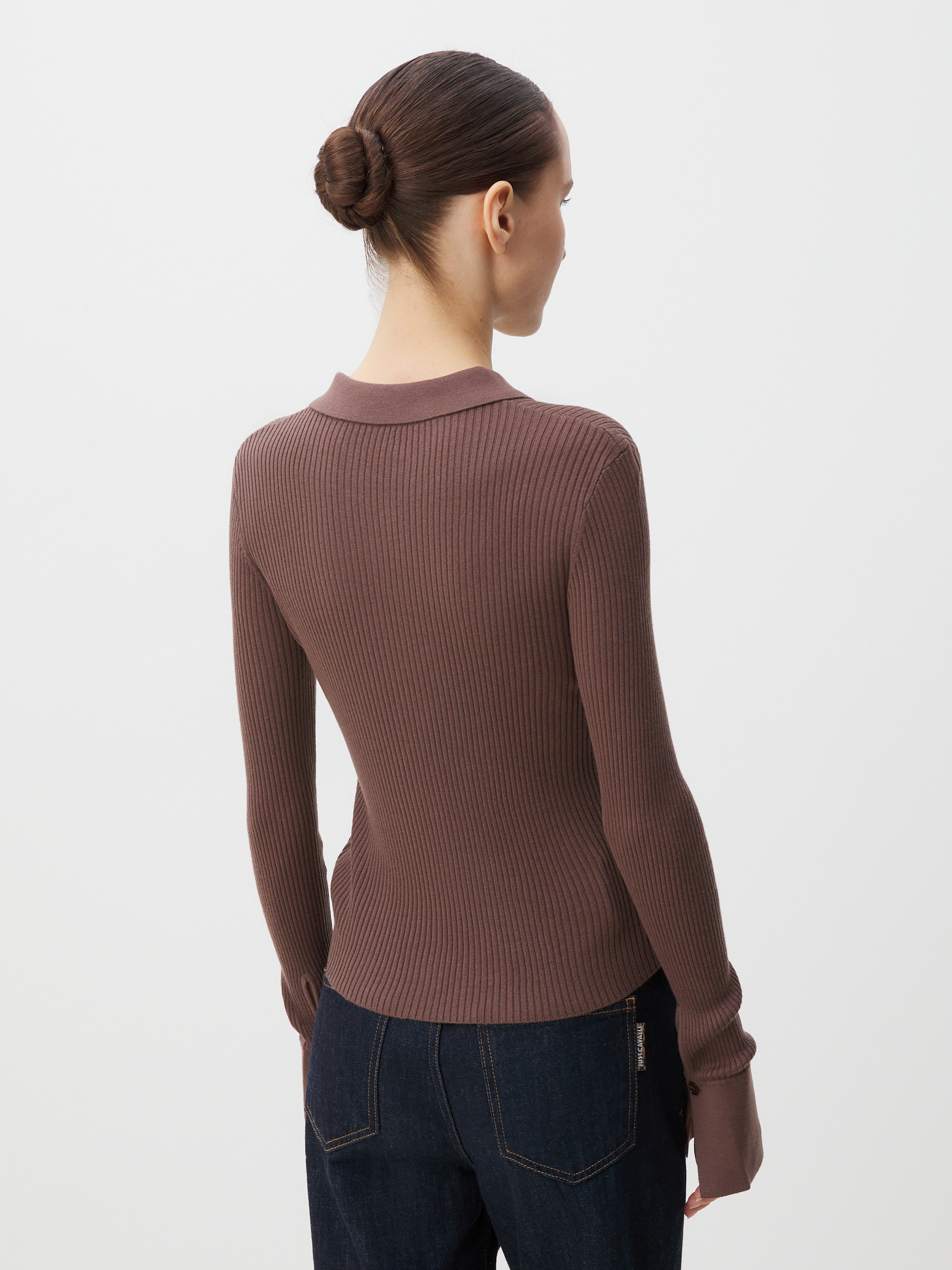 Женский кардиган MAISON DAVID 4451159, пыльно-коричневый