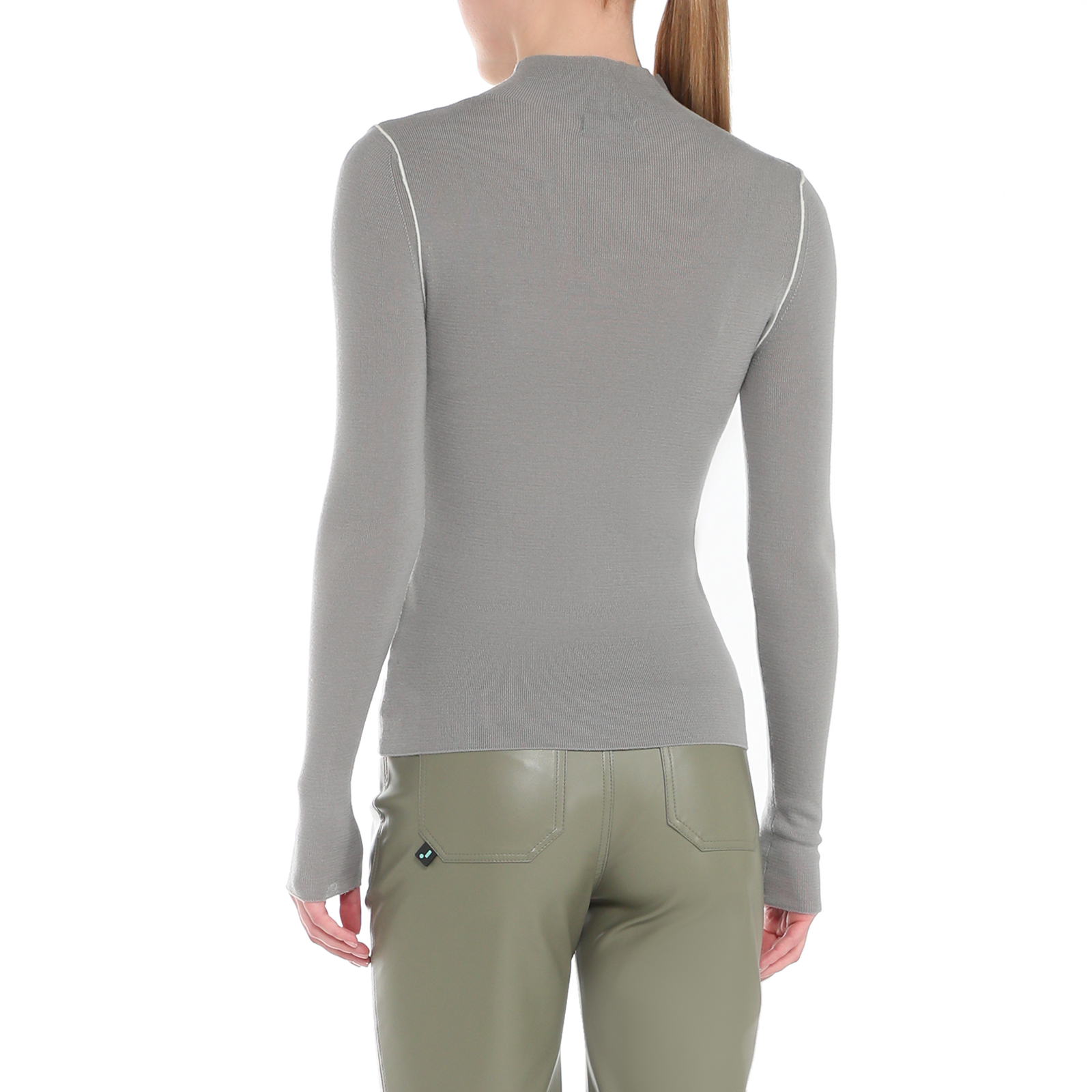 Женская водолазка MAISON DAVID 4090153, светло-серый