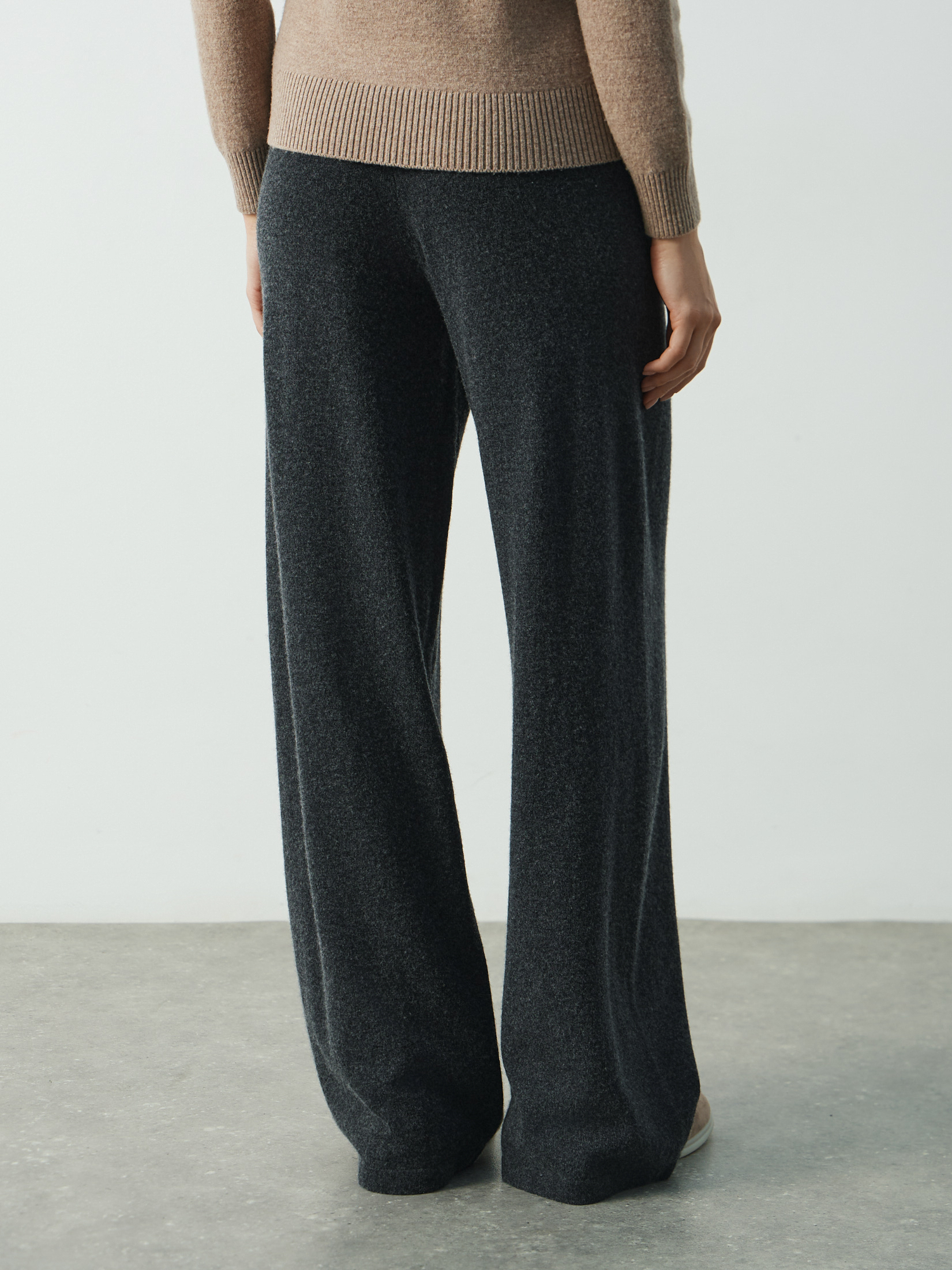 Женские широкие брюки MAISON DAVID 4615660, графитовый