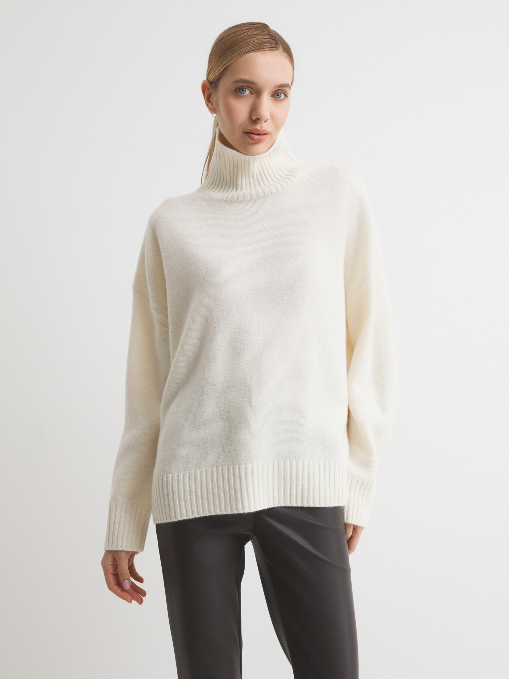 Женский свитер MAISON DAVID 4381818, молочно-белый