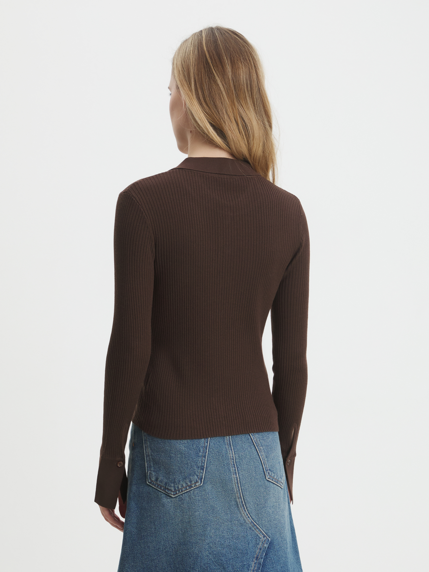 Женский кардиган MAISON DAVID 4451155, шоколадный