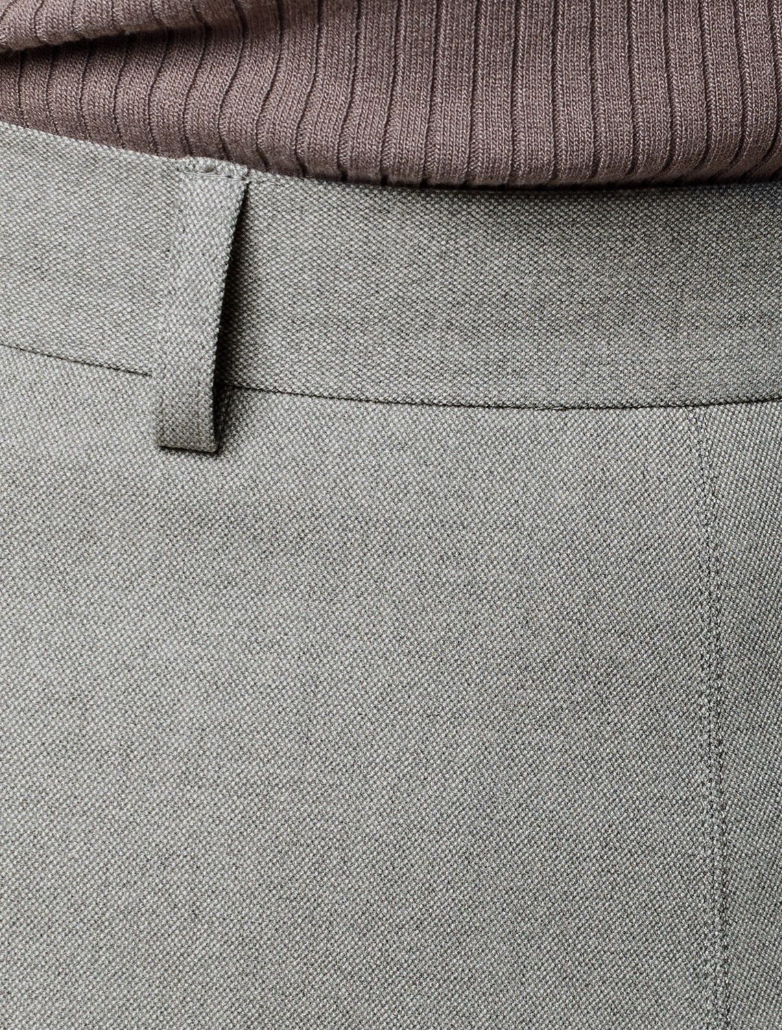 Ст.цена 2790р Юбка А-силуэтаиз премиальной костюмной ткани с добавлением лиоцелла D26.202 серый