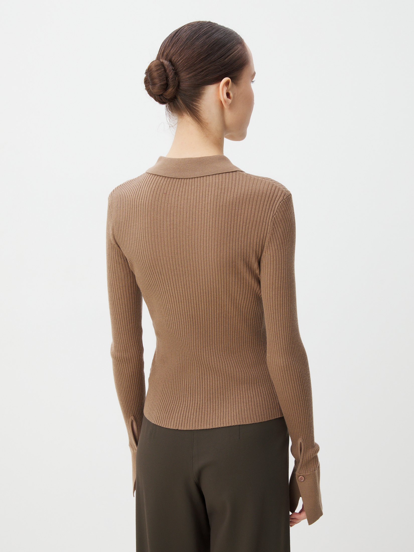 Женский кардиган MAISON DAVID 4451151, бежево-коричневый