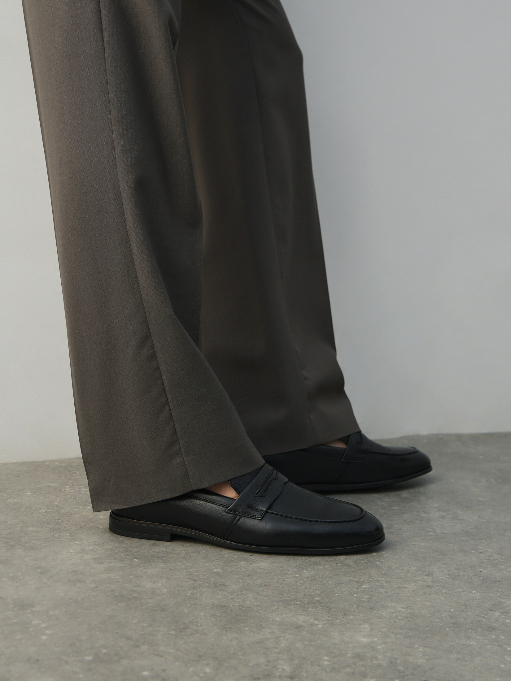 Мужские лоферы TENDANCE 3511601, черный