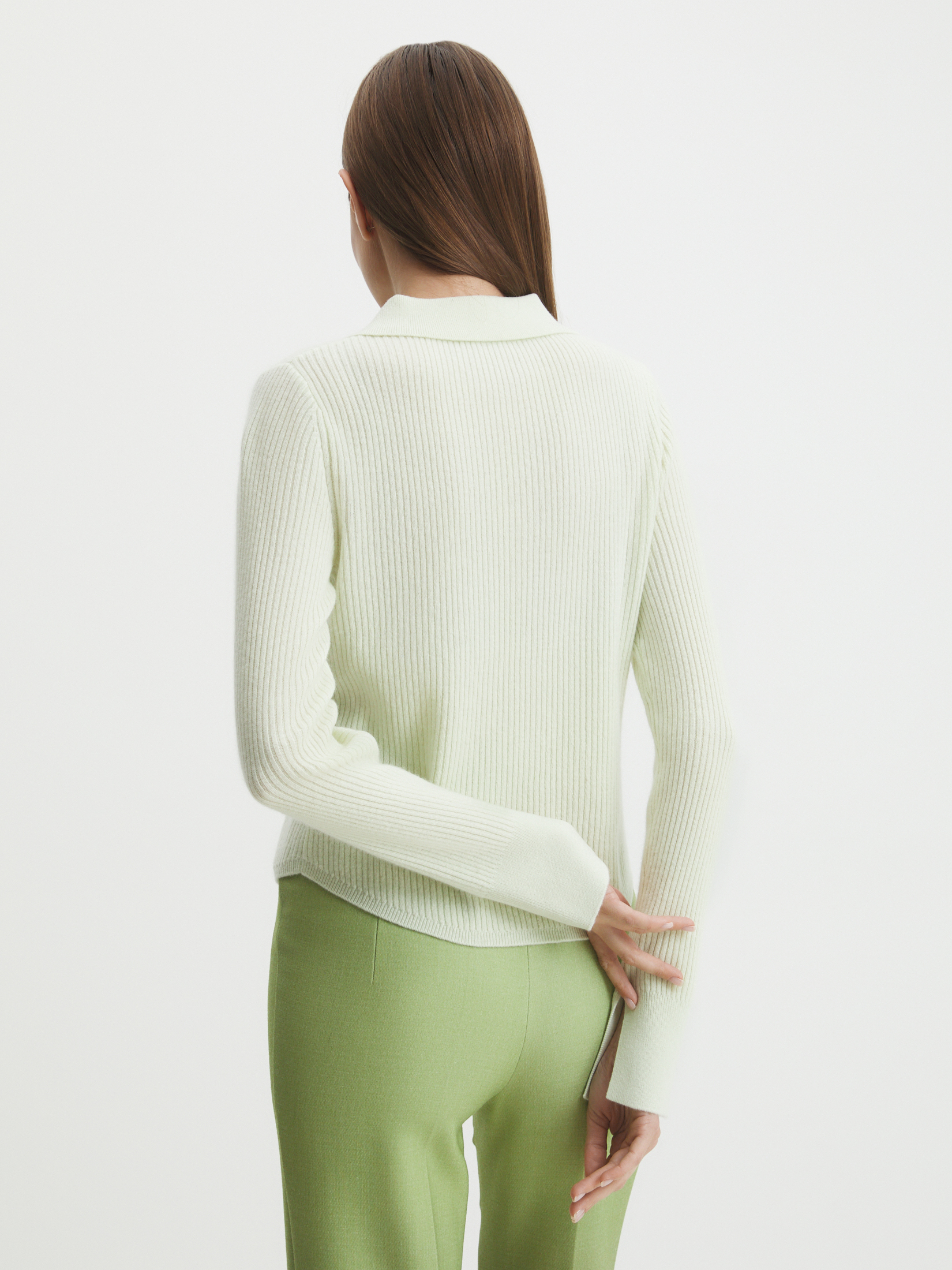 Женский кардиган MAISON DAVID 4076747, бледно-зеленый