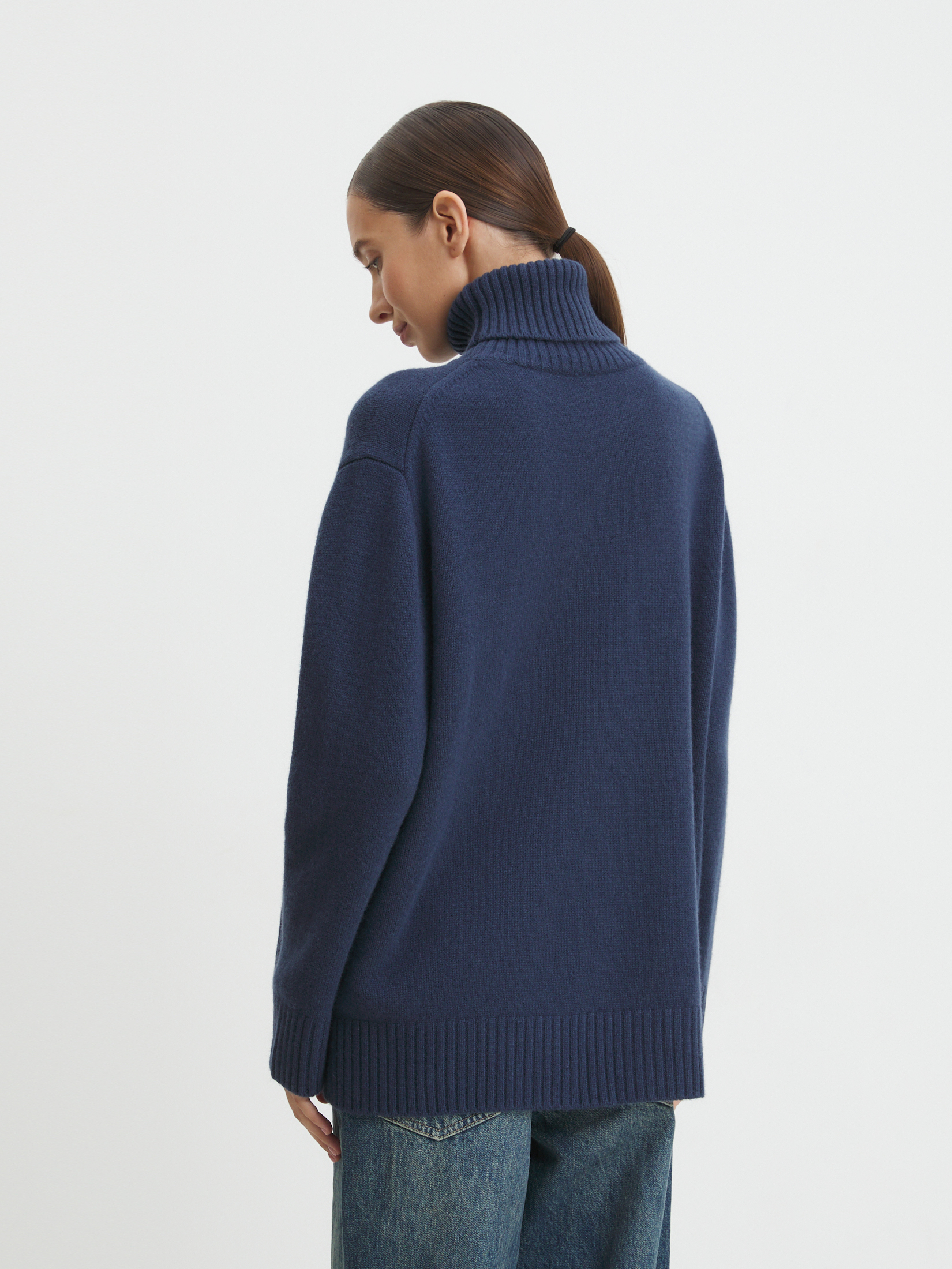 Женский свитер MAISON DAVID 4309236, серо-синий