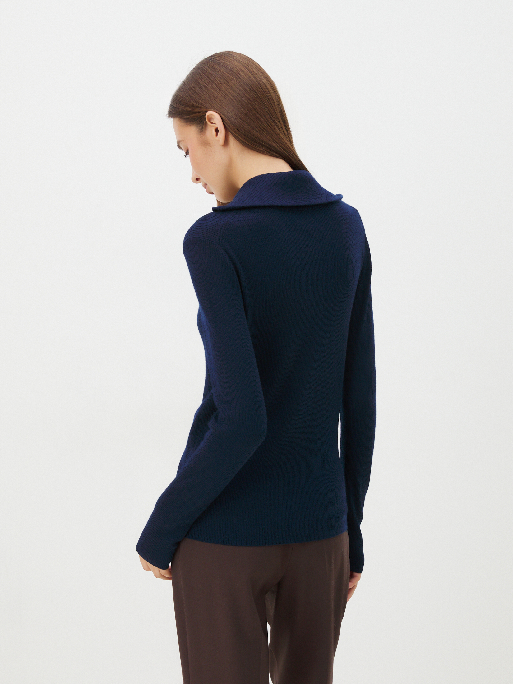 Женский джемпер MAISON DAVID 4268800, темно-синий