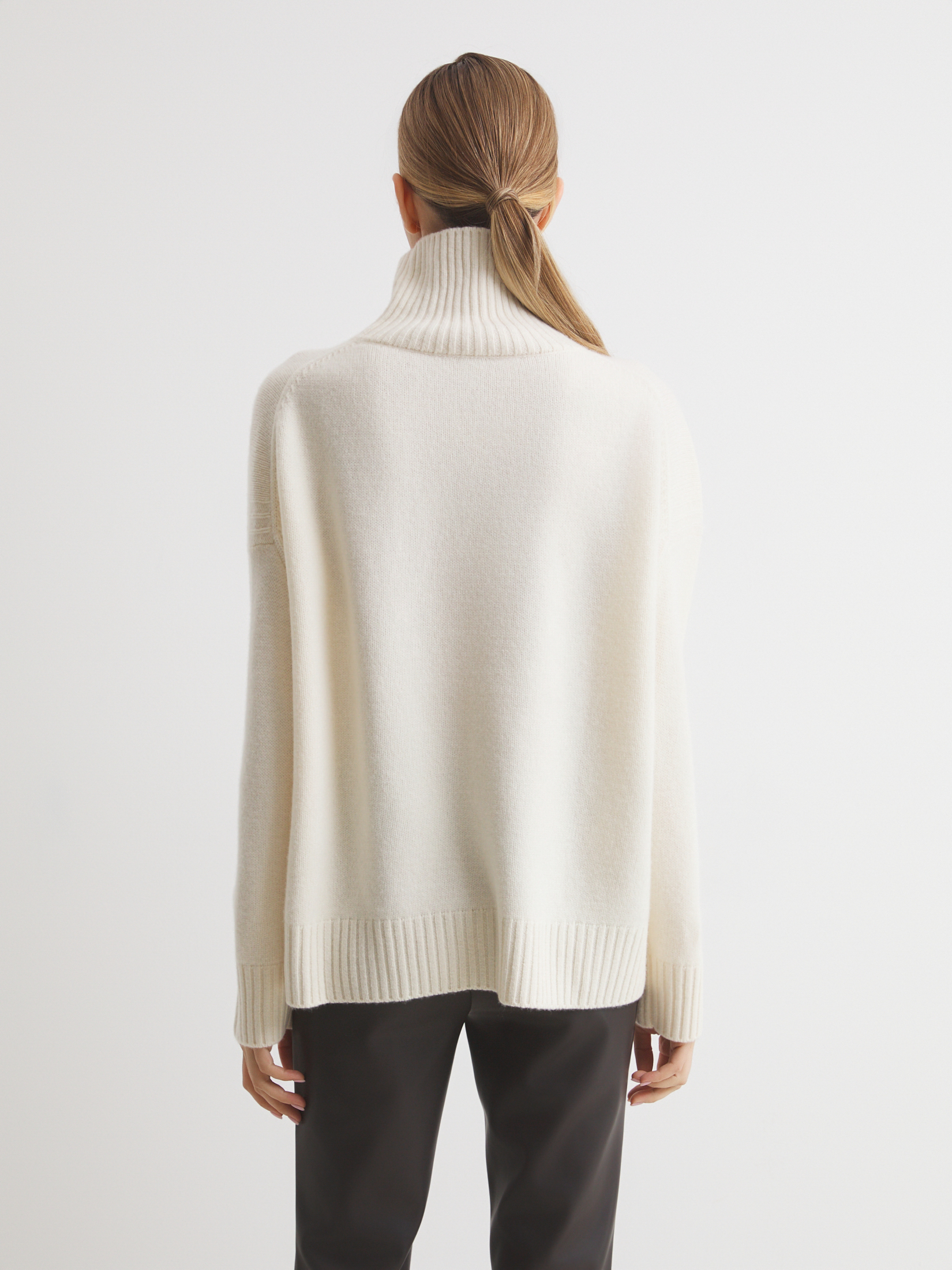 Женский свитер MAISON DAVID 4381818, молочно-белый