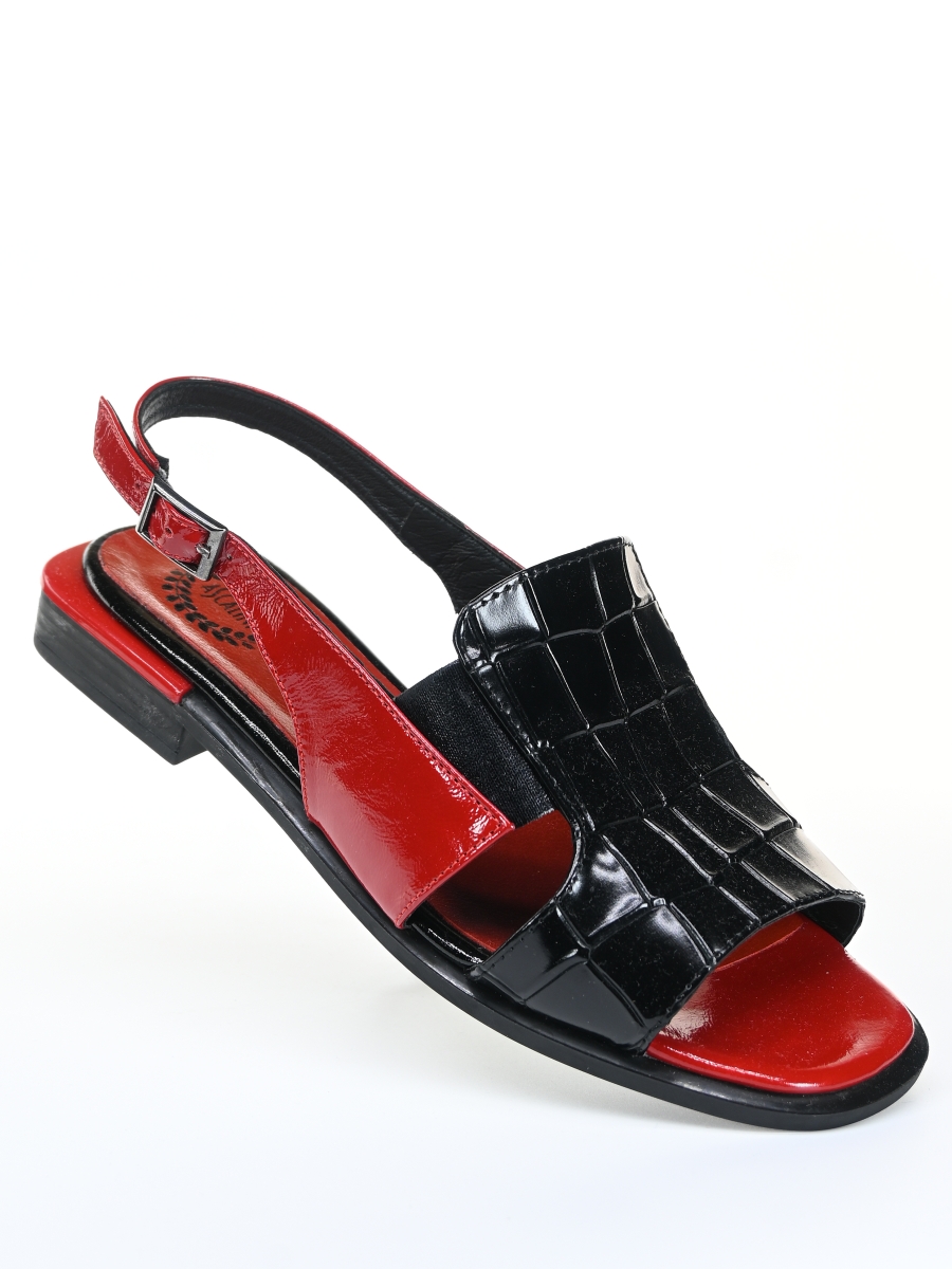 R15501B Туфли лет жен нат лак красн нат кож (42)
