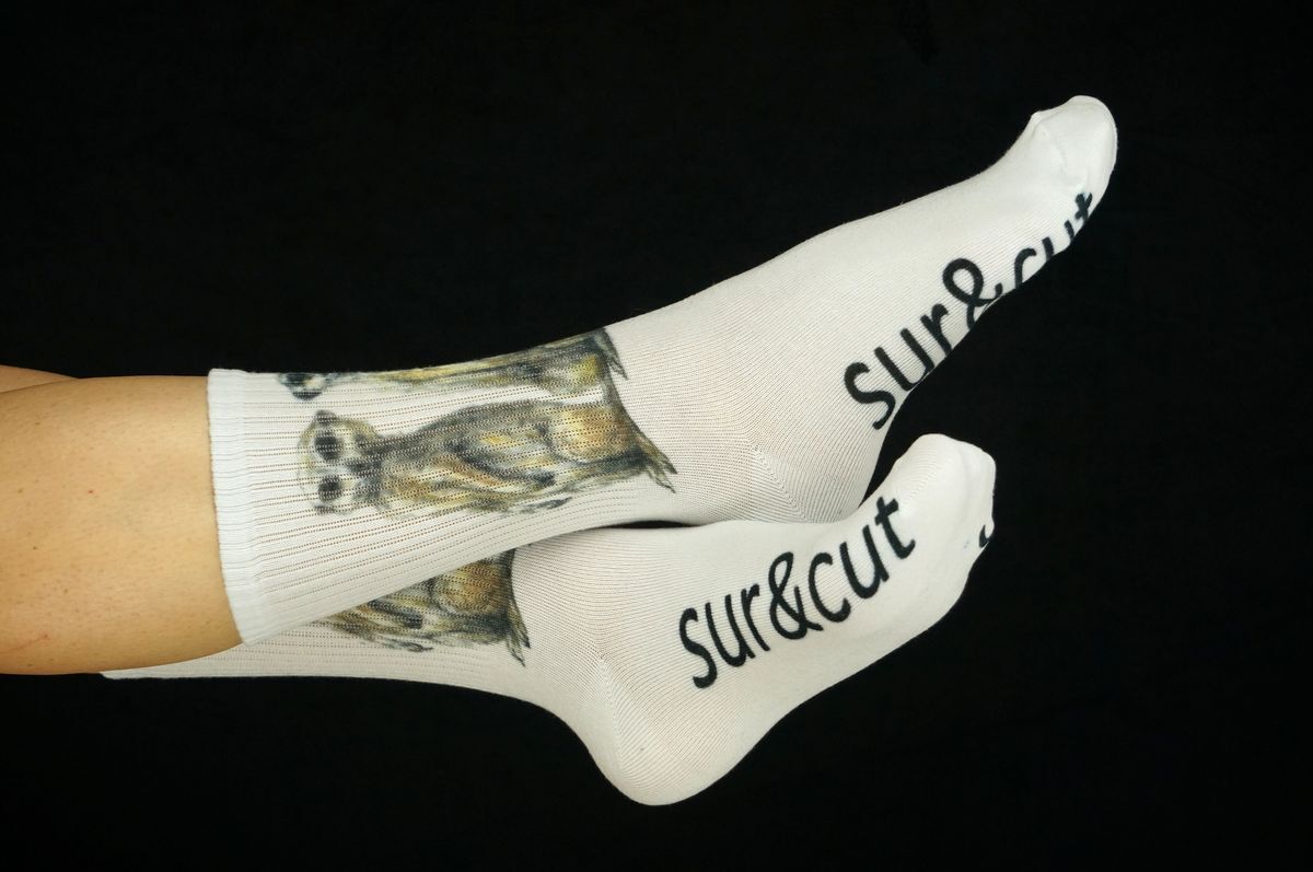 026 Хлопковый носок Сурикат