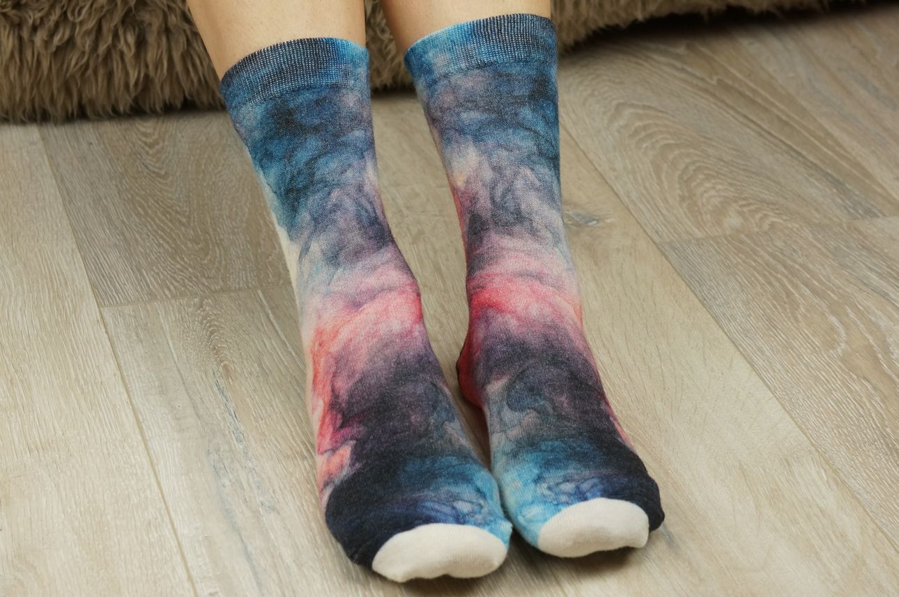 162 Slim Тонкие шерстяные носки Сингулярность