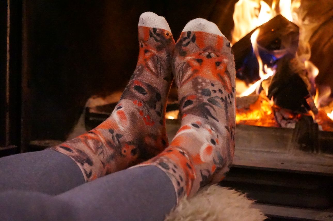 011 Slim Тонкие шерстяные носки Ми-ми зайка и Ко.