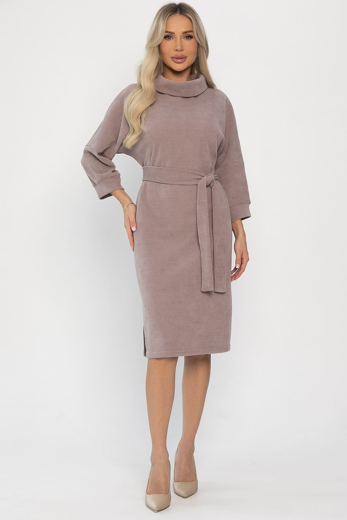 Платье трикотажное Никс (лиловое) П14278-4М