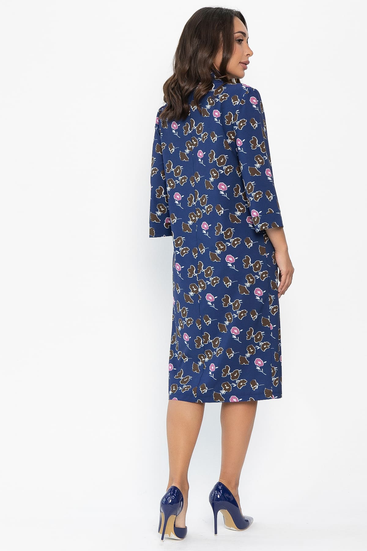 Платье Мира (синее) П14020-9М