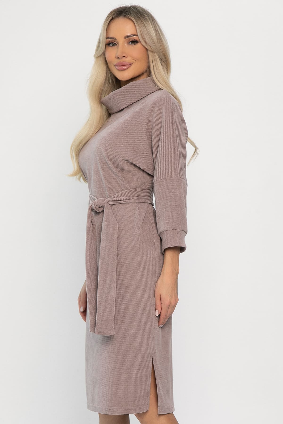 Платье трикотажное Никс (лиловое) П14278-4М