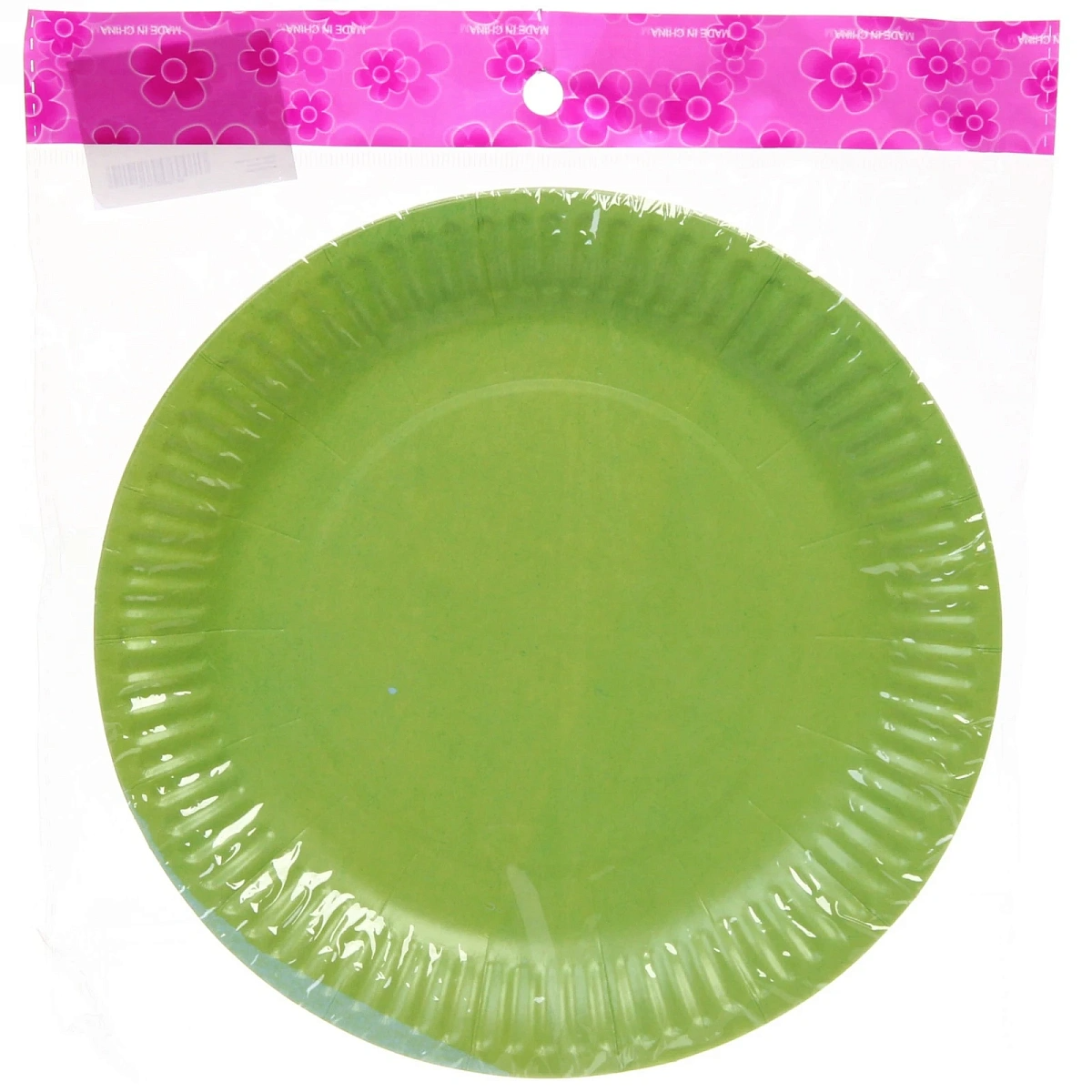 Тарелка бумажная 18 см в наборе 10 шт