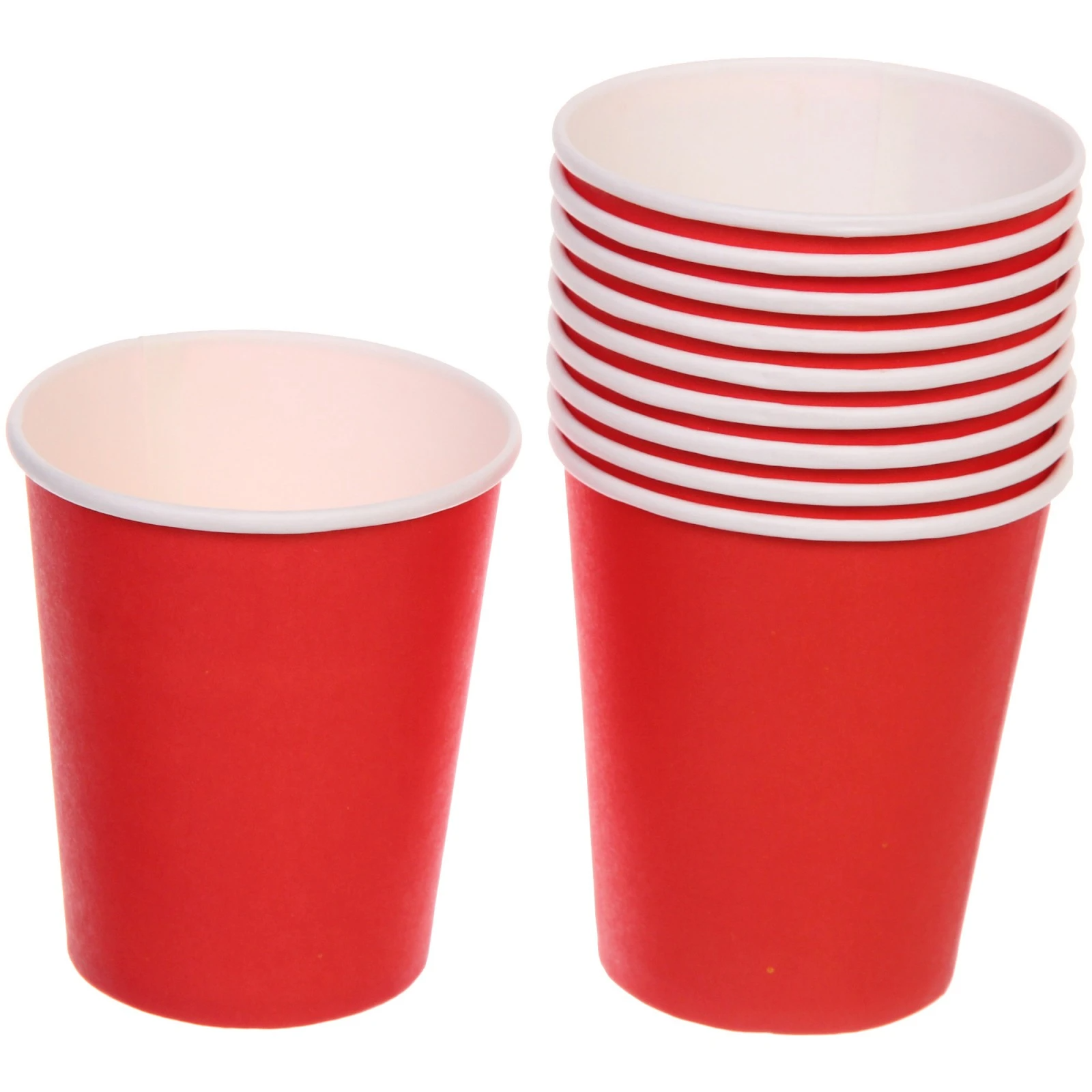 Стакан бумажный 0,2л в наборе 10 шт