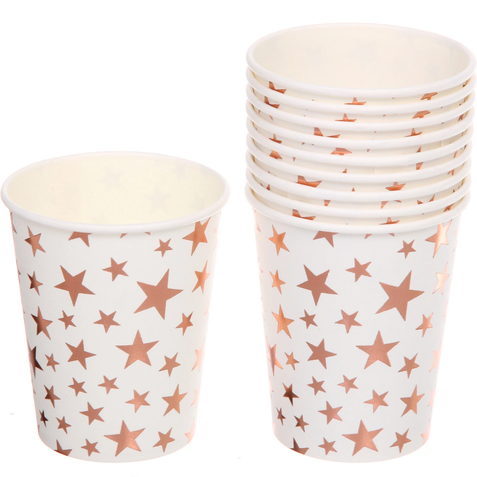 Стакан бумажный 0,2л в наборе 10 шт