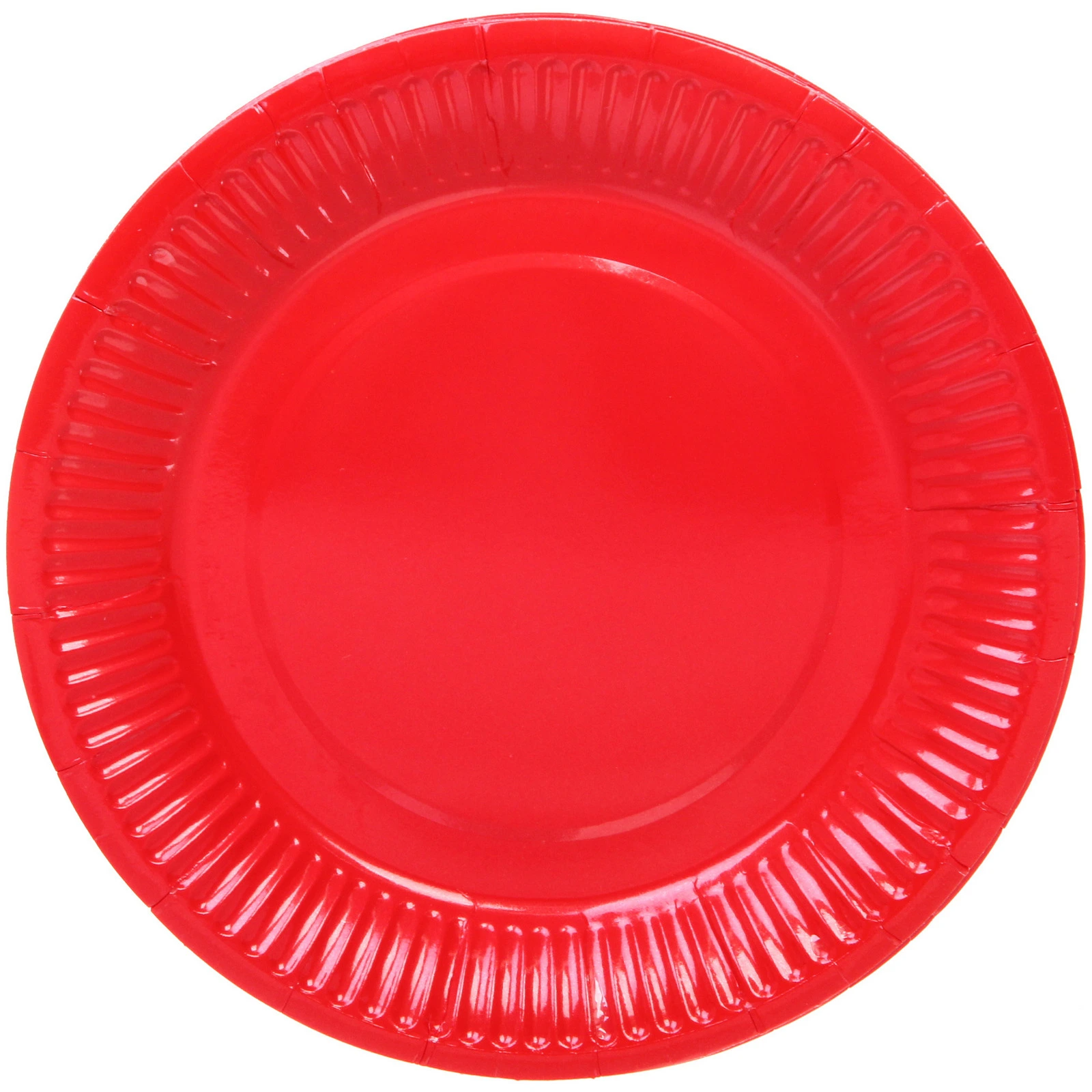 Тарелка бумажная 18 см в наборе 10 шт