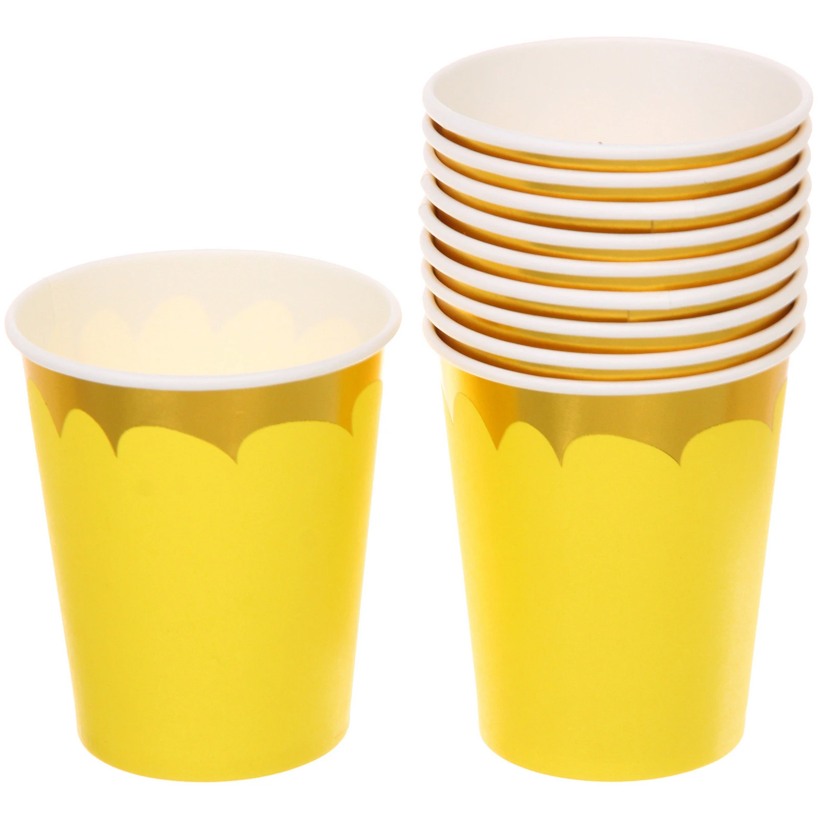 Стакан бумажный 0,2л в наборе 10 шт