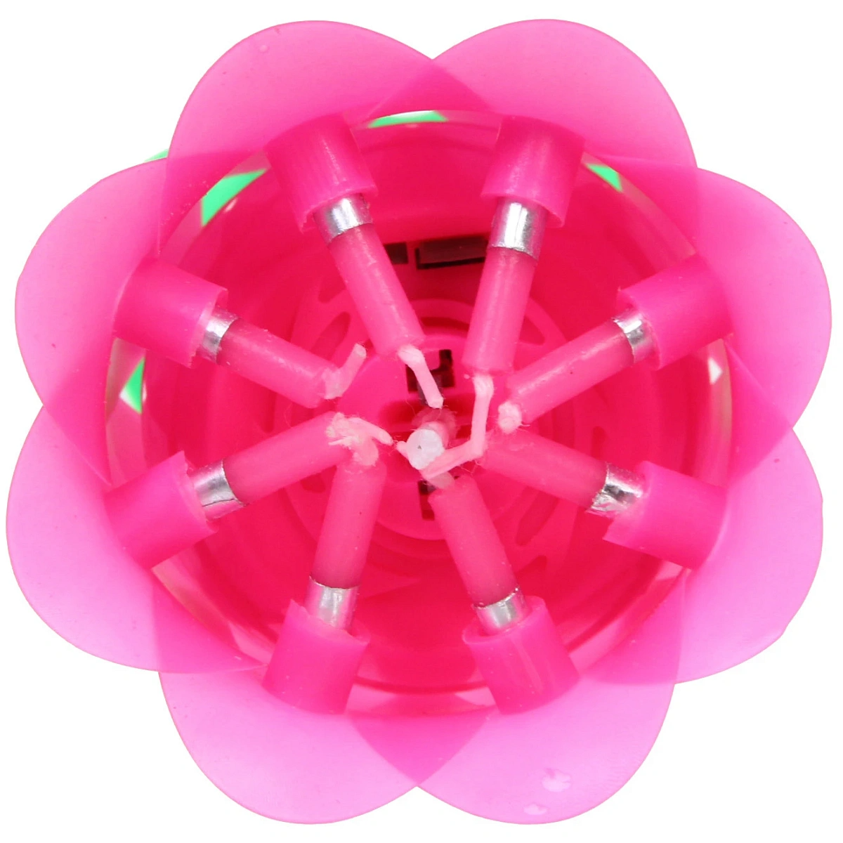 Свеча для торта раскрывающийся цветок