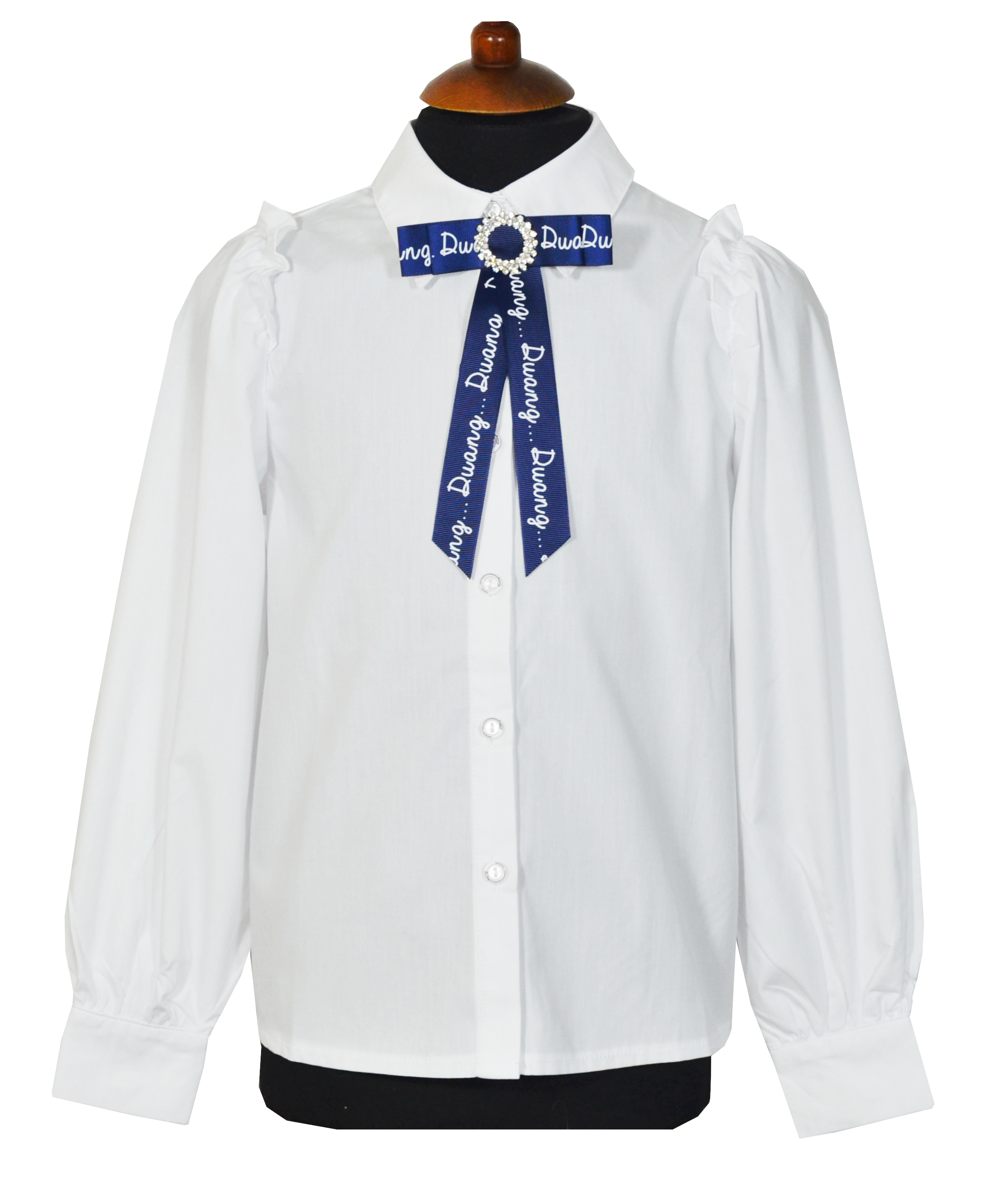 Блузка Deloras 63166 Белый школьная одежда