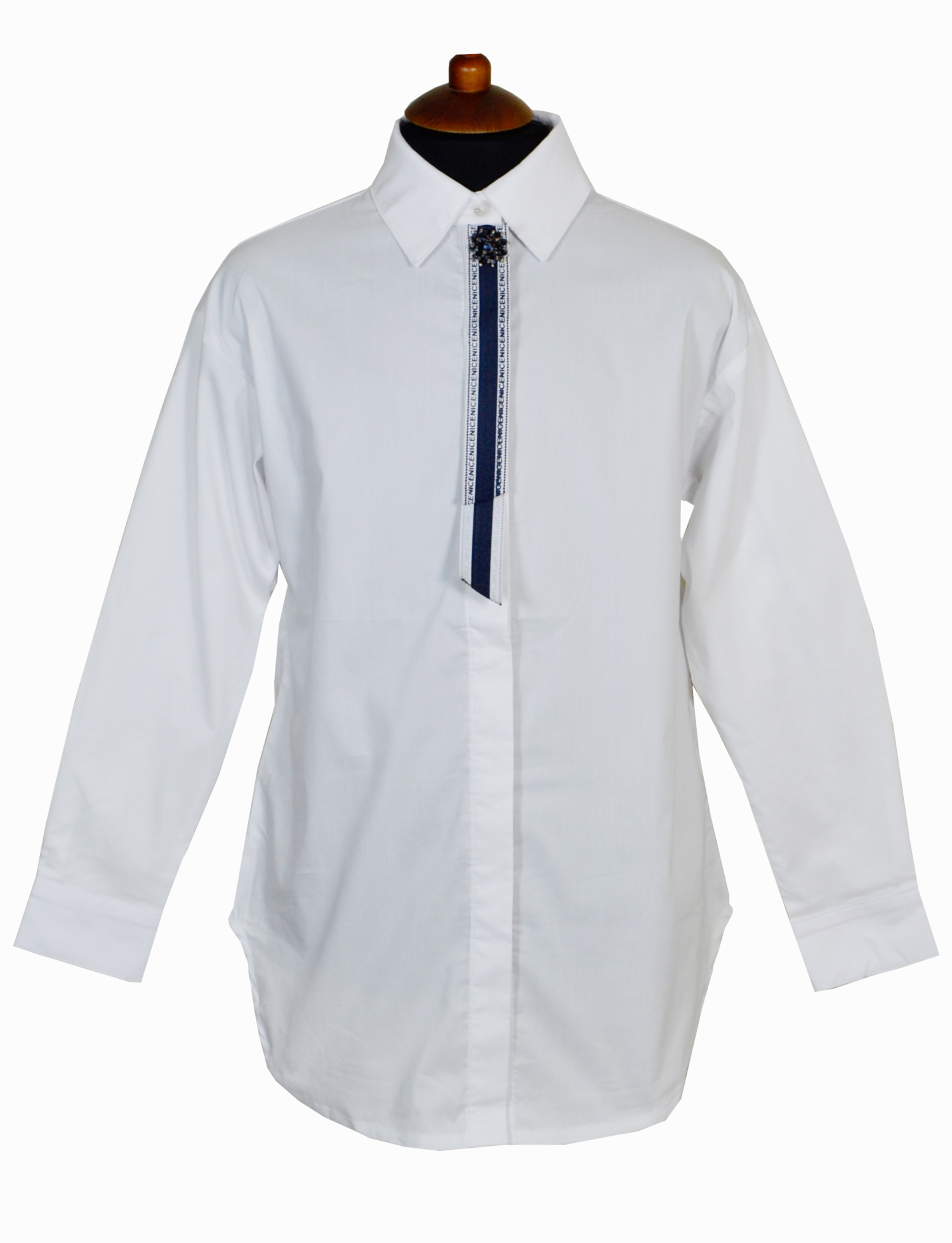 Блузка Colabear 184793 Белый школьная одежда