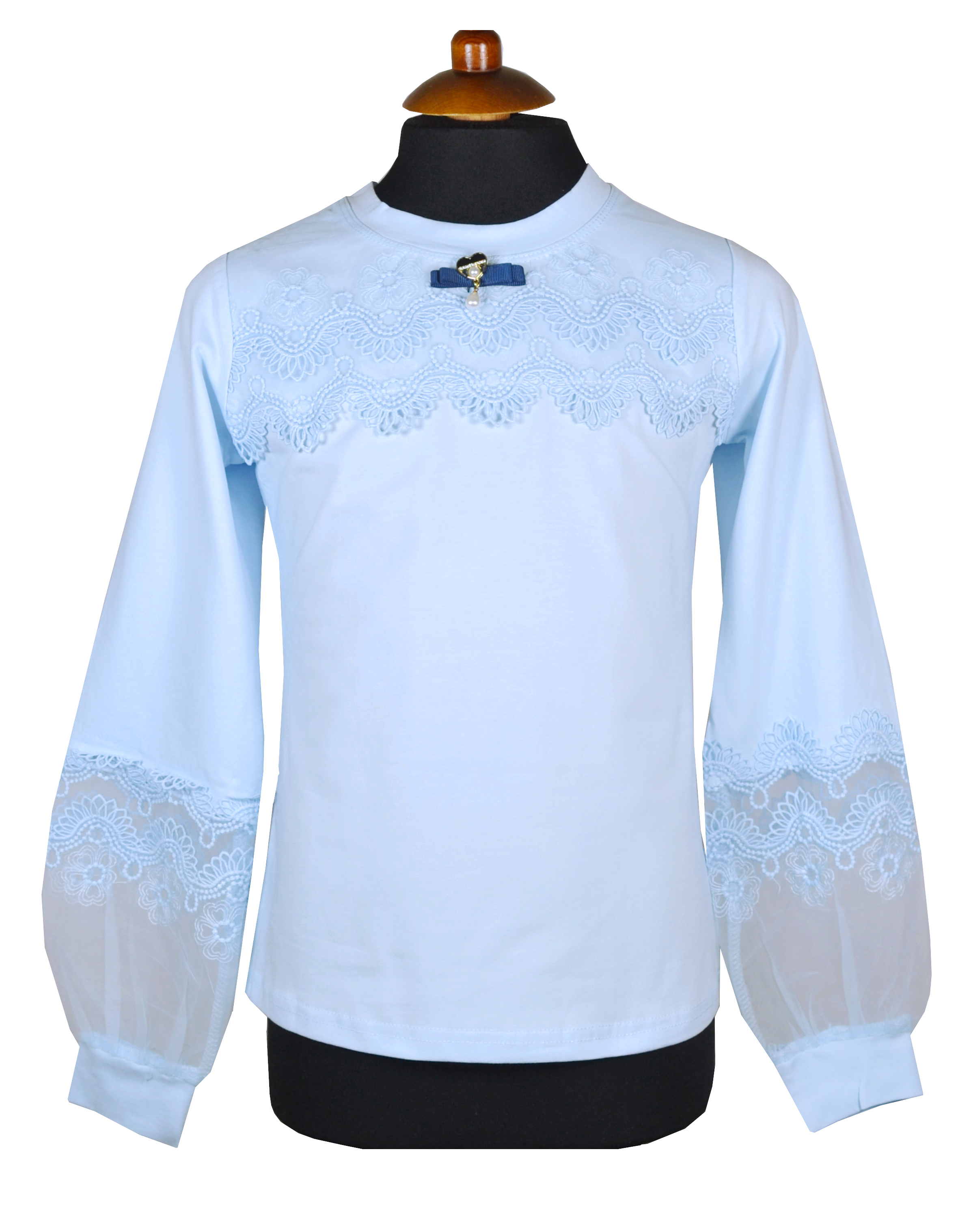 Лонгслив Colabear 686580 Голубой школьная одежда