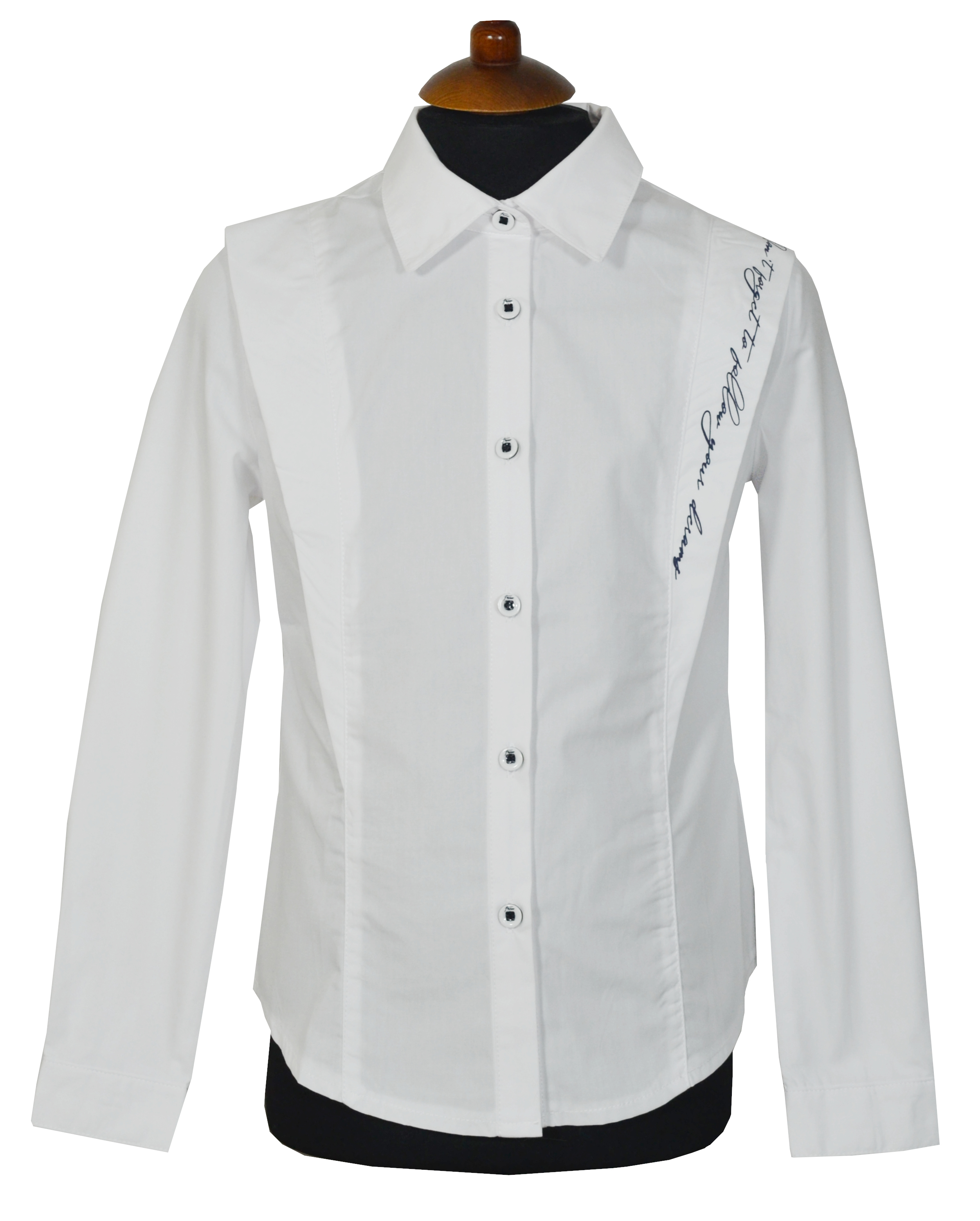 Блузка Deloras 63244 Белый школьная одежда