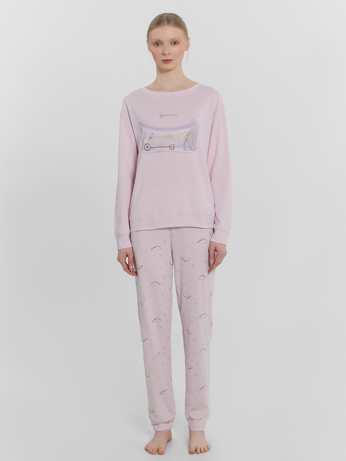 ст. цена1309руб.! MARK FORMELLE Комплект 592422св.розовый +розовое звездное небо