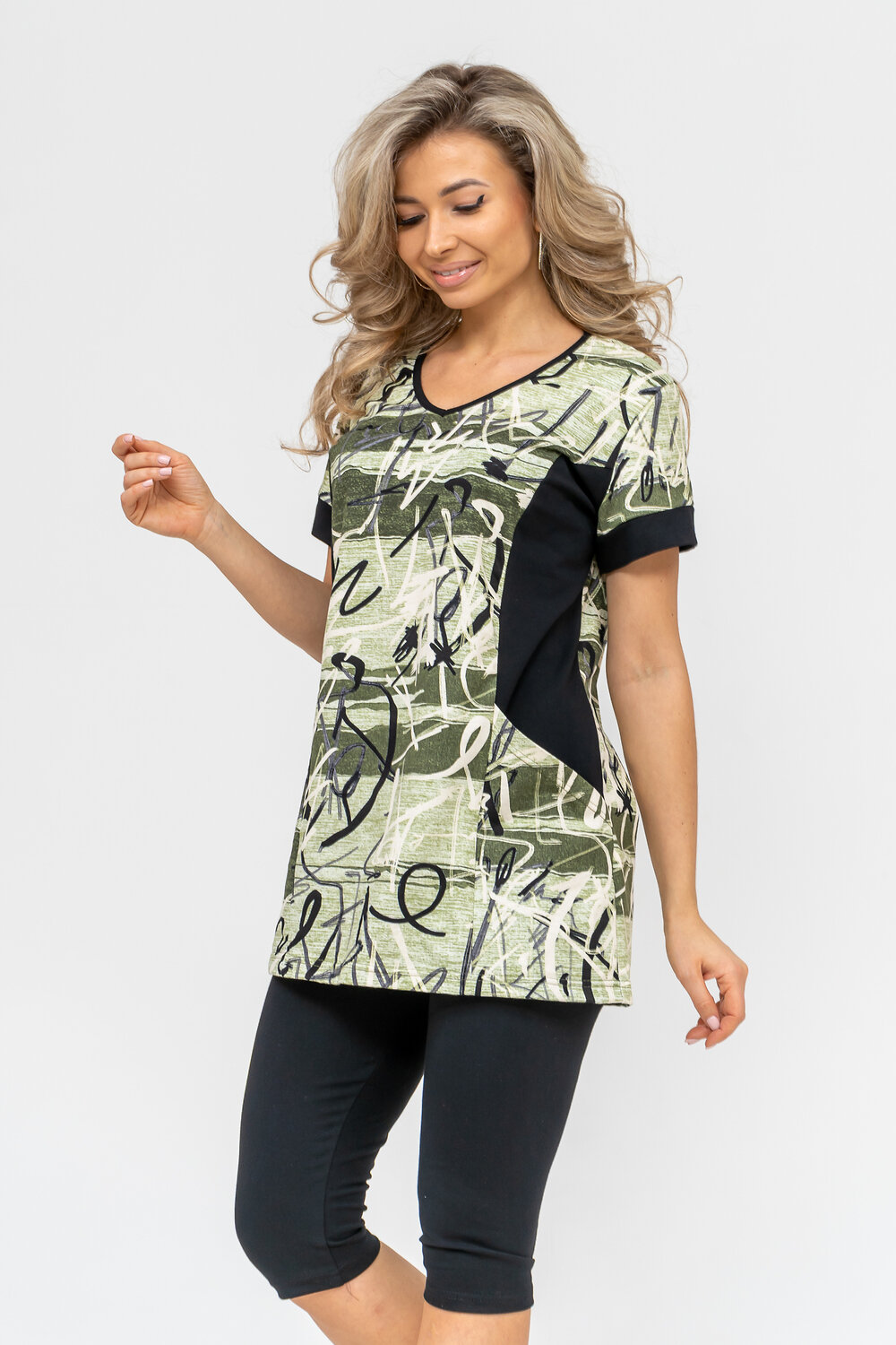 ст. цена1194руб.! Натали Костюм 36729хаки