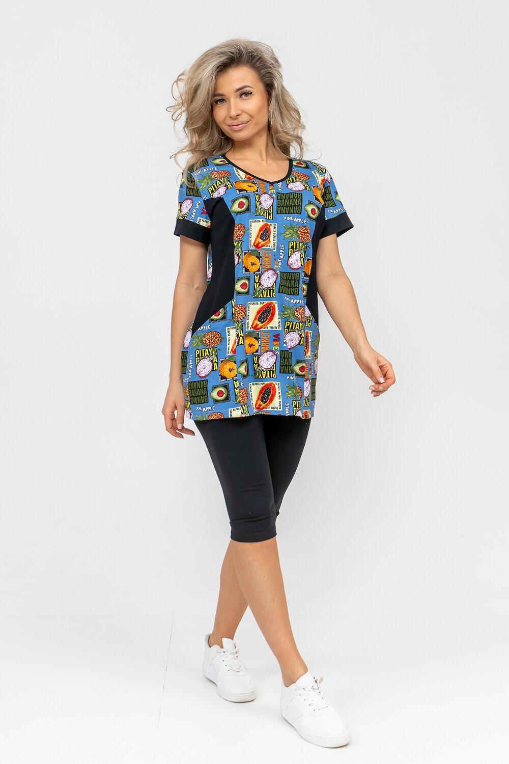 ст. цена1194руб.! Натали Костюм 36728голубой