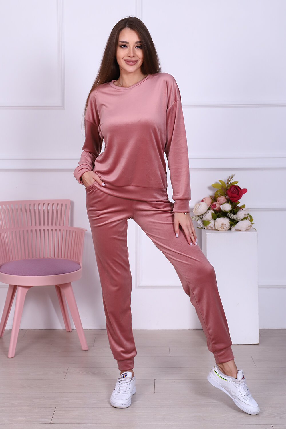 ст. цена1920руб.! Натали Костюм 71029брусничный