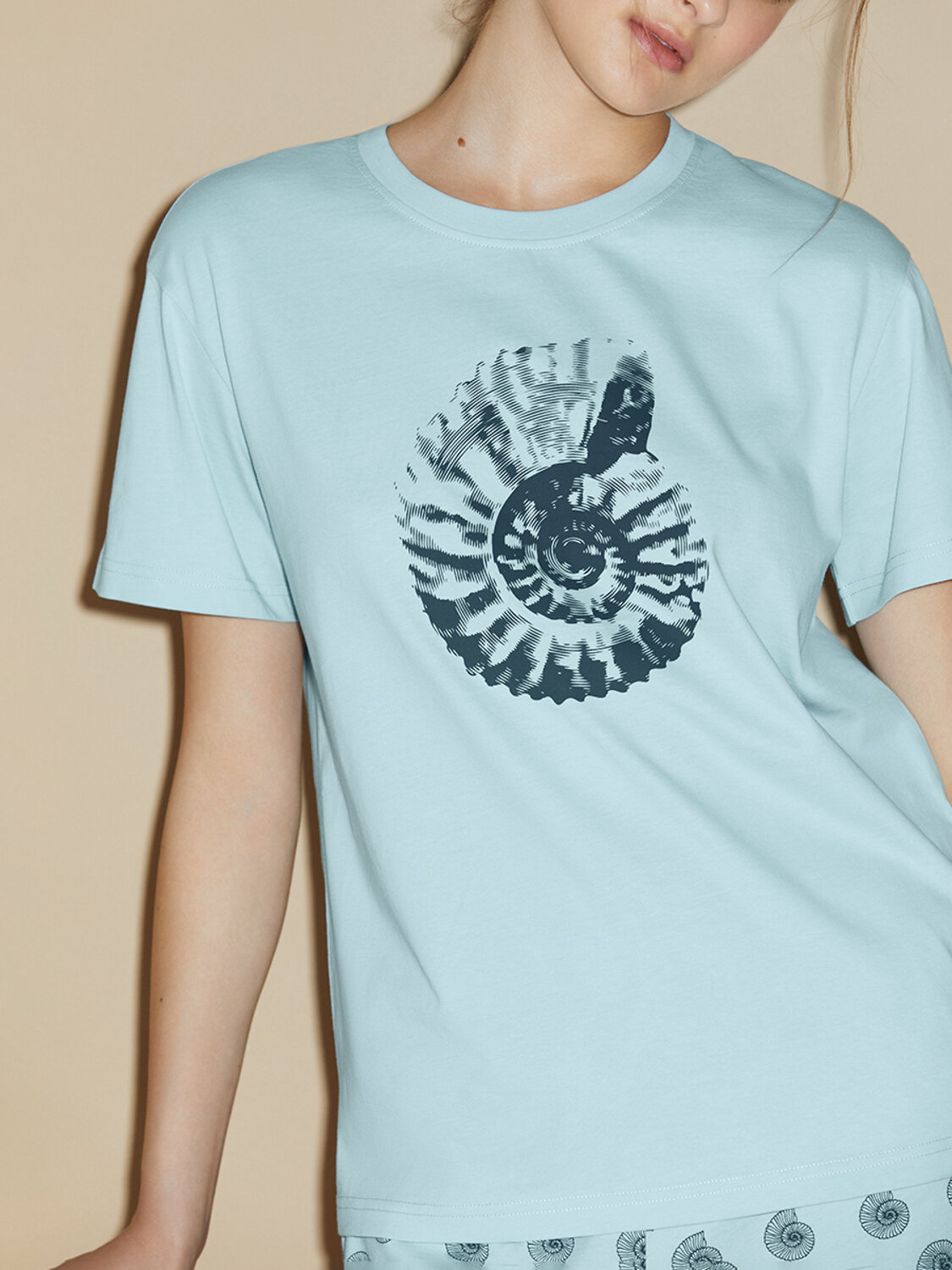 ст. цена2000руб.! Omsa Пижама OmD 0226D NAUTILUS Пижама жен. (Футболка + Брюки), СО