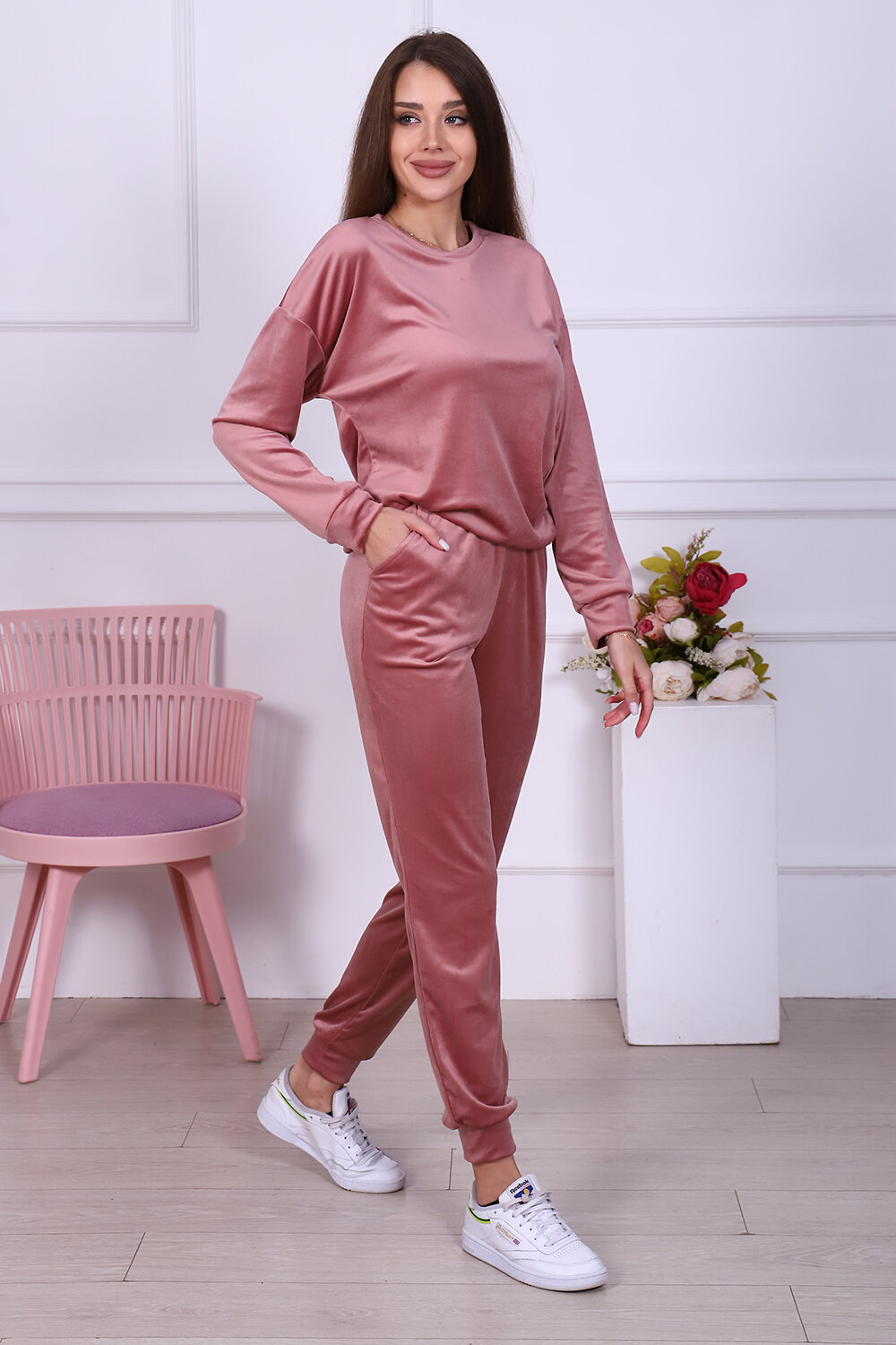 ст. цена1920руб.! Натали Костюм 71029брусничный