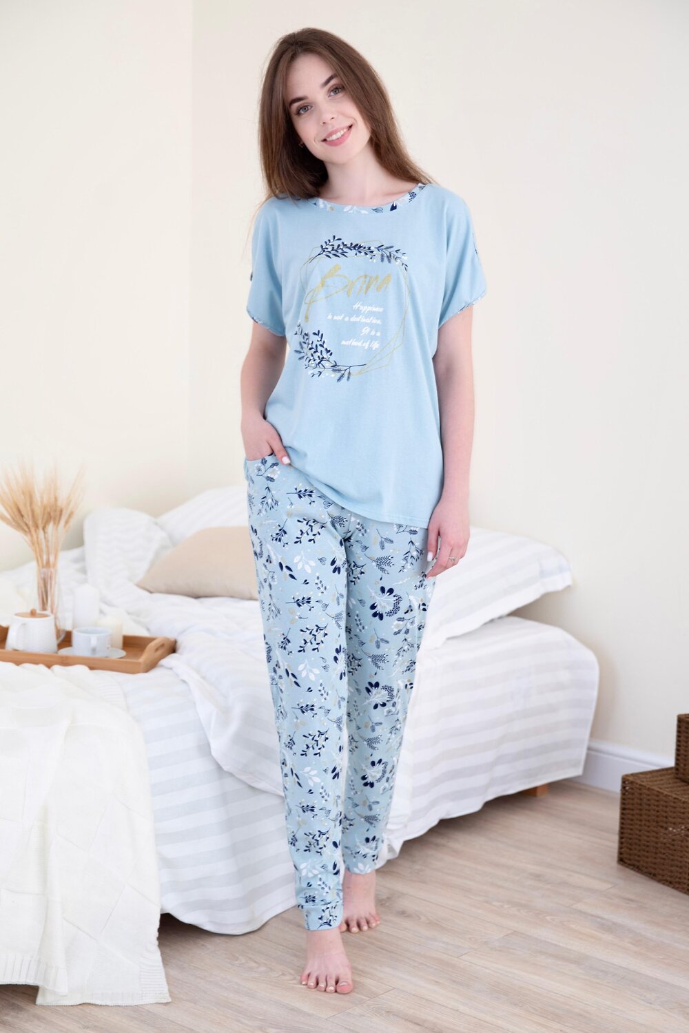 ст. цена1275руб.! Lika Dress Костюм 7620Голубой