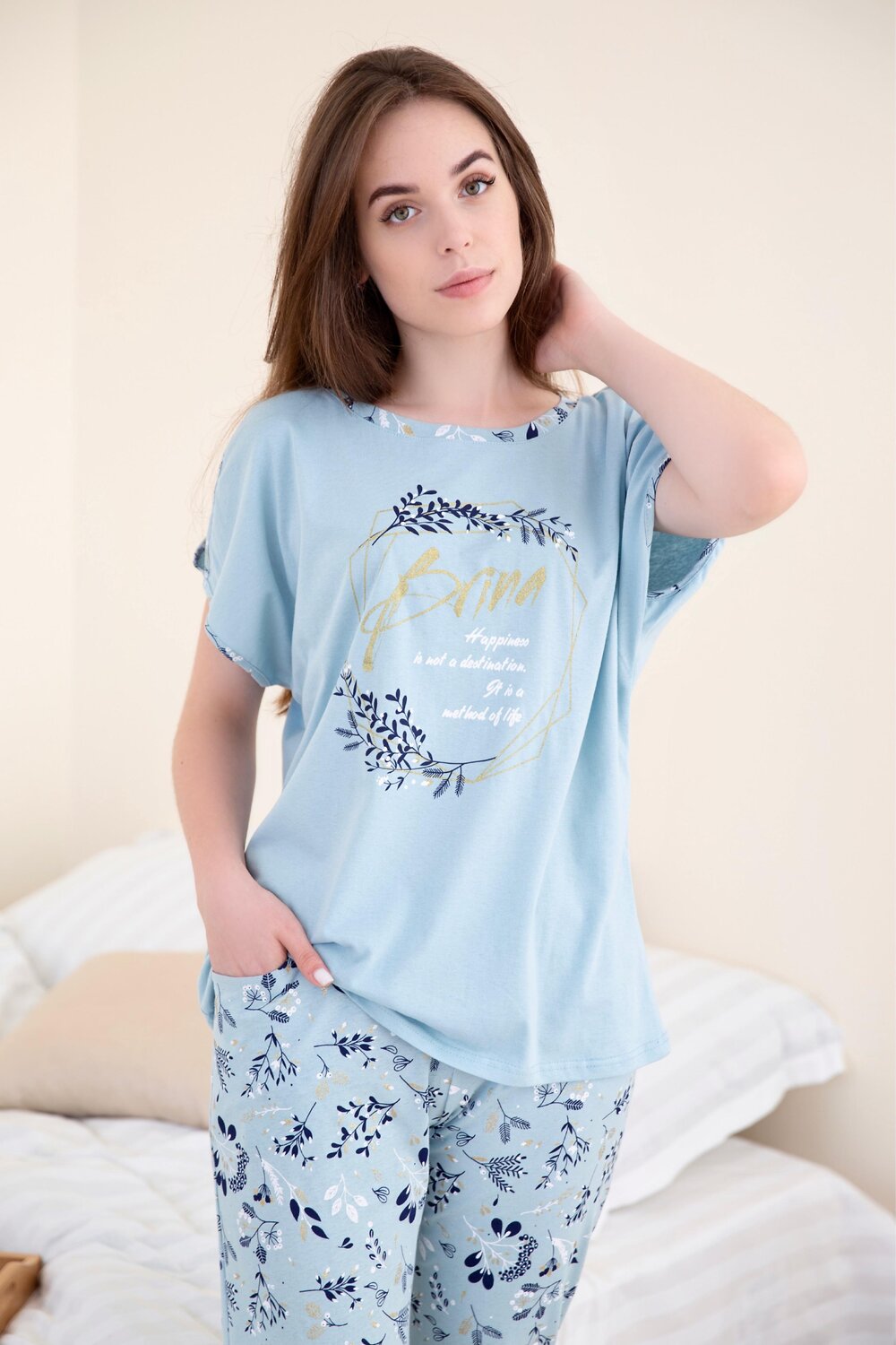 ст. цена1275руб.! Lika Dress Костюм 7620Голубой