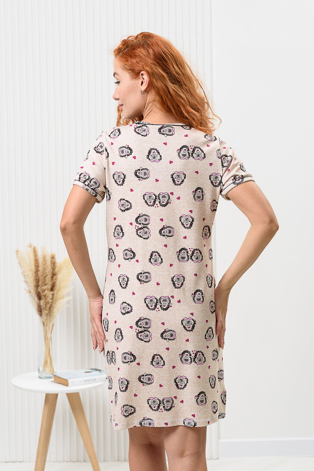 ст. цена924руб.! Натали Халат 8448ежики