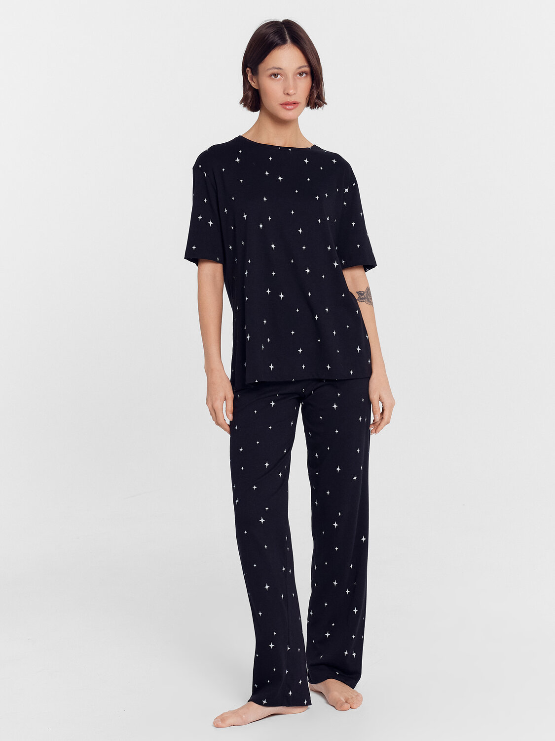 ст. цена1904руб.! MARK FORMELLE Комплект 592559звездная россыпь на черном