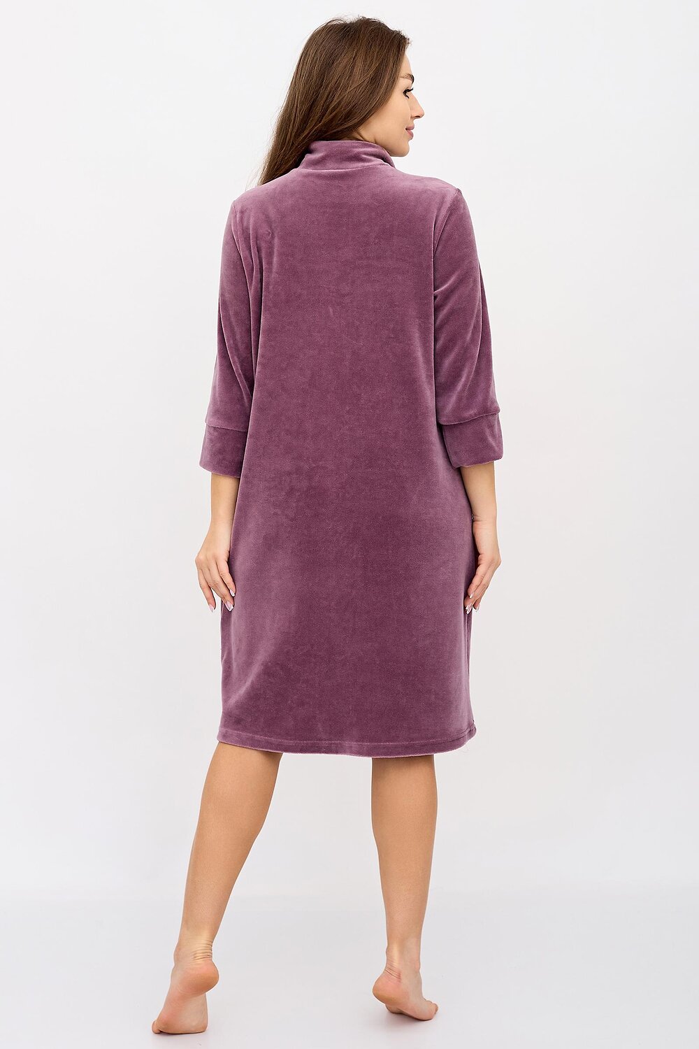 ст. цена1504руб.! Lika Dress Халат 8906Бордовый