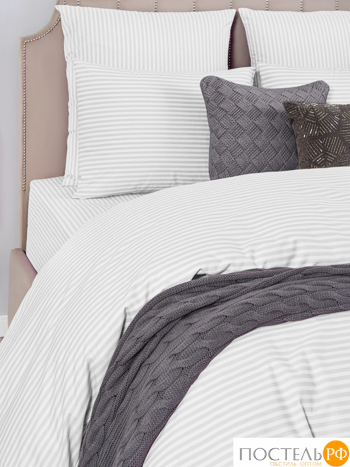 Medsleep ЛИНДАУ бел Простыня 180х220, 1 пр, хл