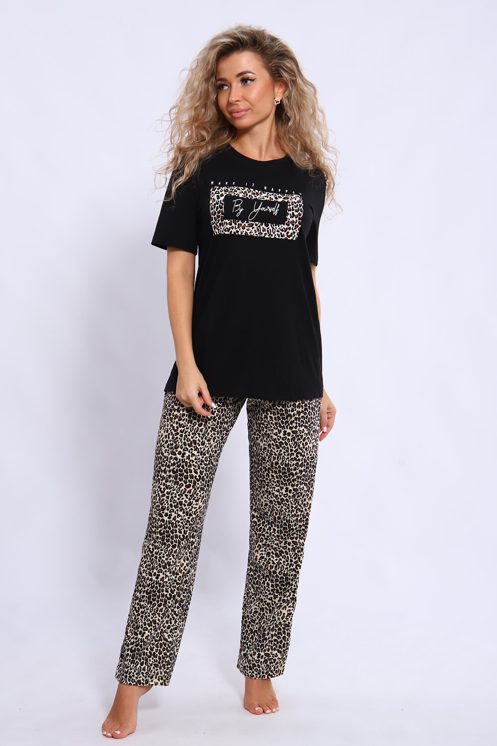 ст. цена1176руб.! Натали Костюм 35876леопард