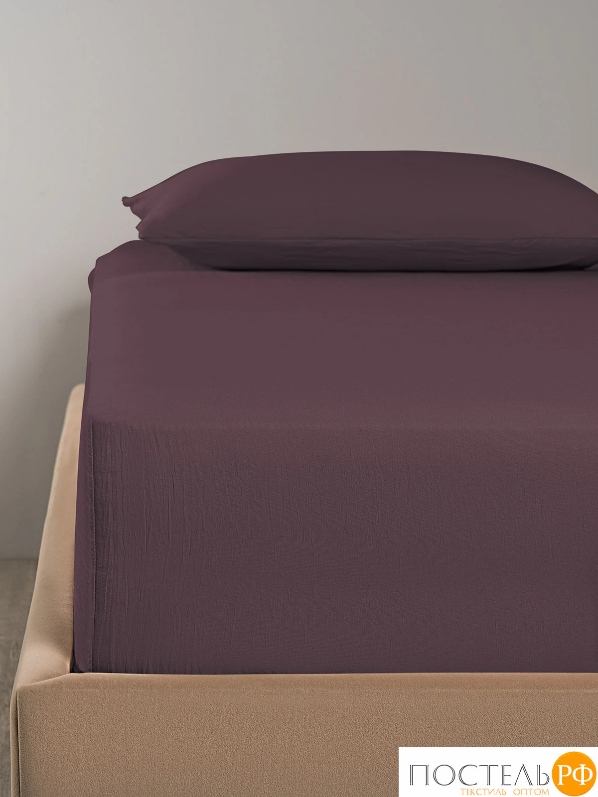 SleepiX ЮКО сирен Простыня на резинке 160х200+25, 1пр., 60%полимодал, 40%бамб. волокно