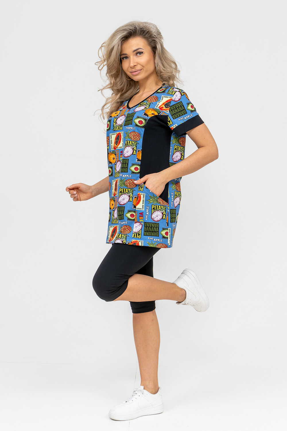 ст. цена1194руб.! Натали Костюм 36728голубой