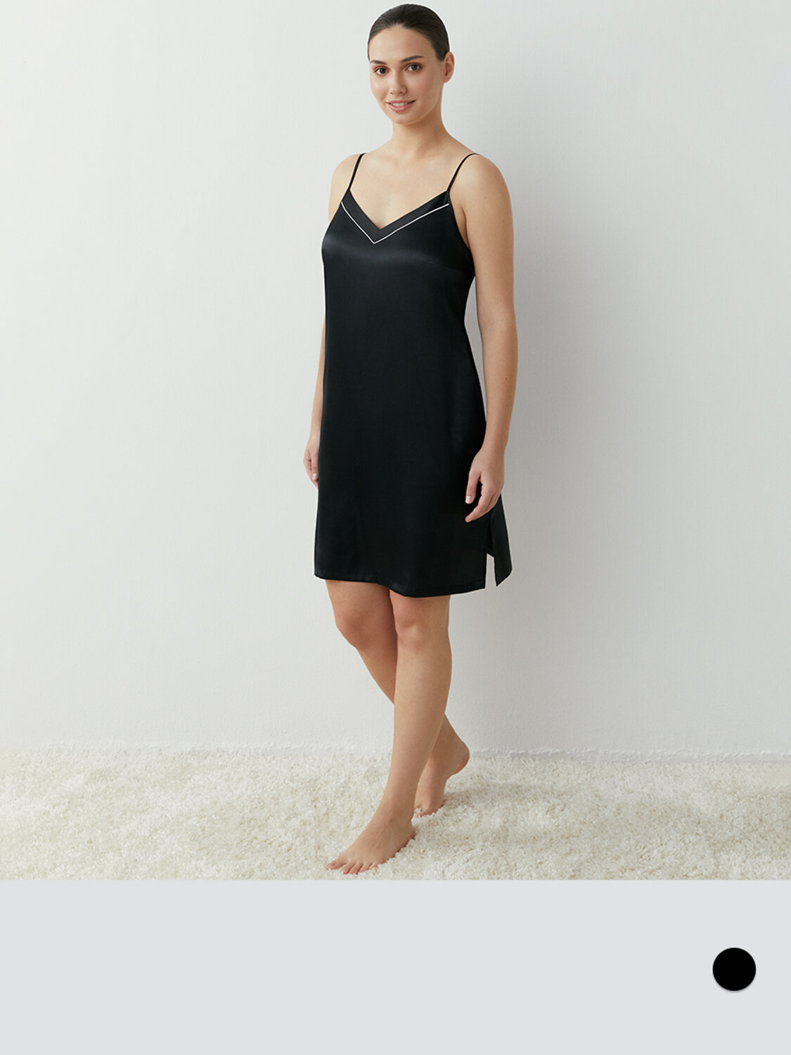 ст. цена1333руб.! Omsa Сорочка OmD 0110D LOVE Сорочка жен. (на узких бретелях), PL