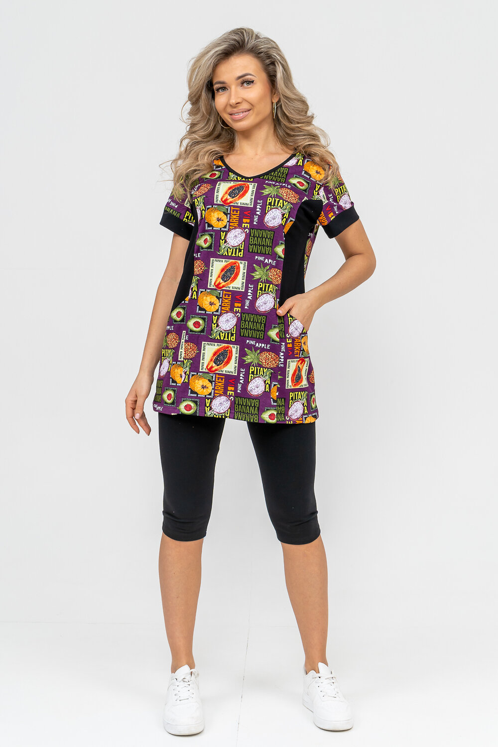 ст. цена1194руб.! Натали Костюм 36728баклажан