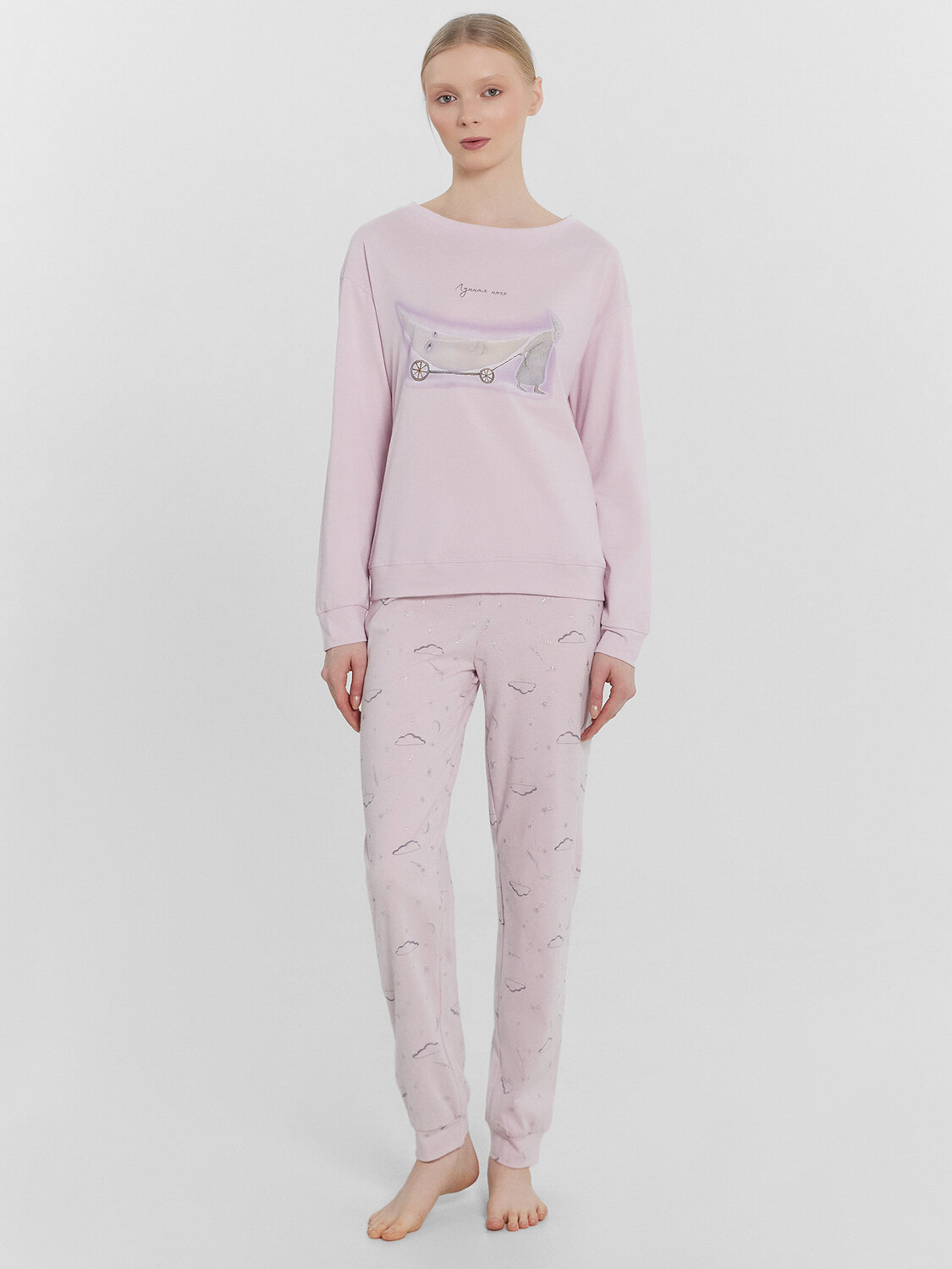 ст. цена1309руб.! MARK FORMELLE Комплект 592422св.розовый +розовое звездное небо