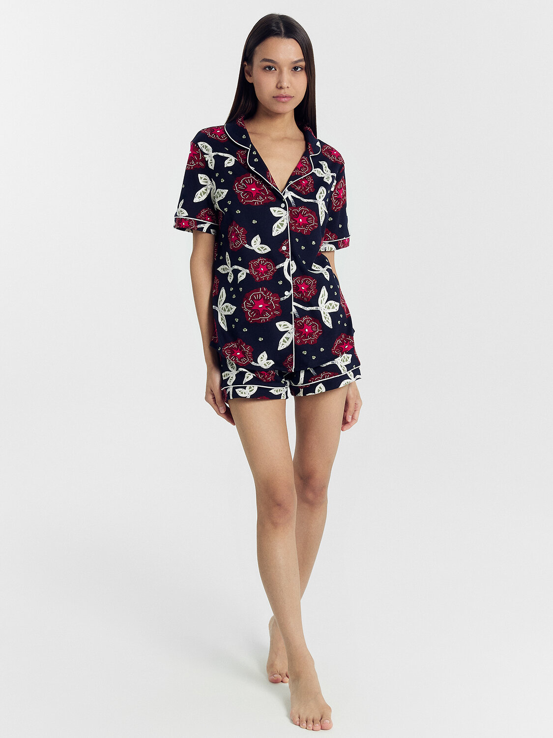 ст. цена1428руб.! MARK FORMELLE Комплект 592478цветы на синем