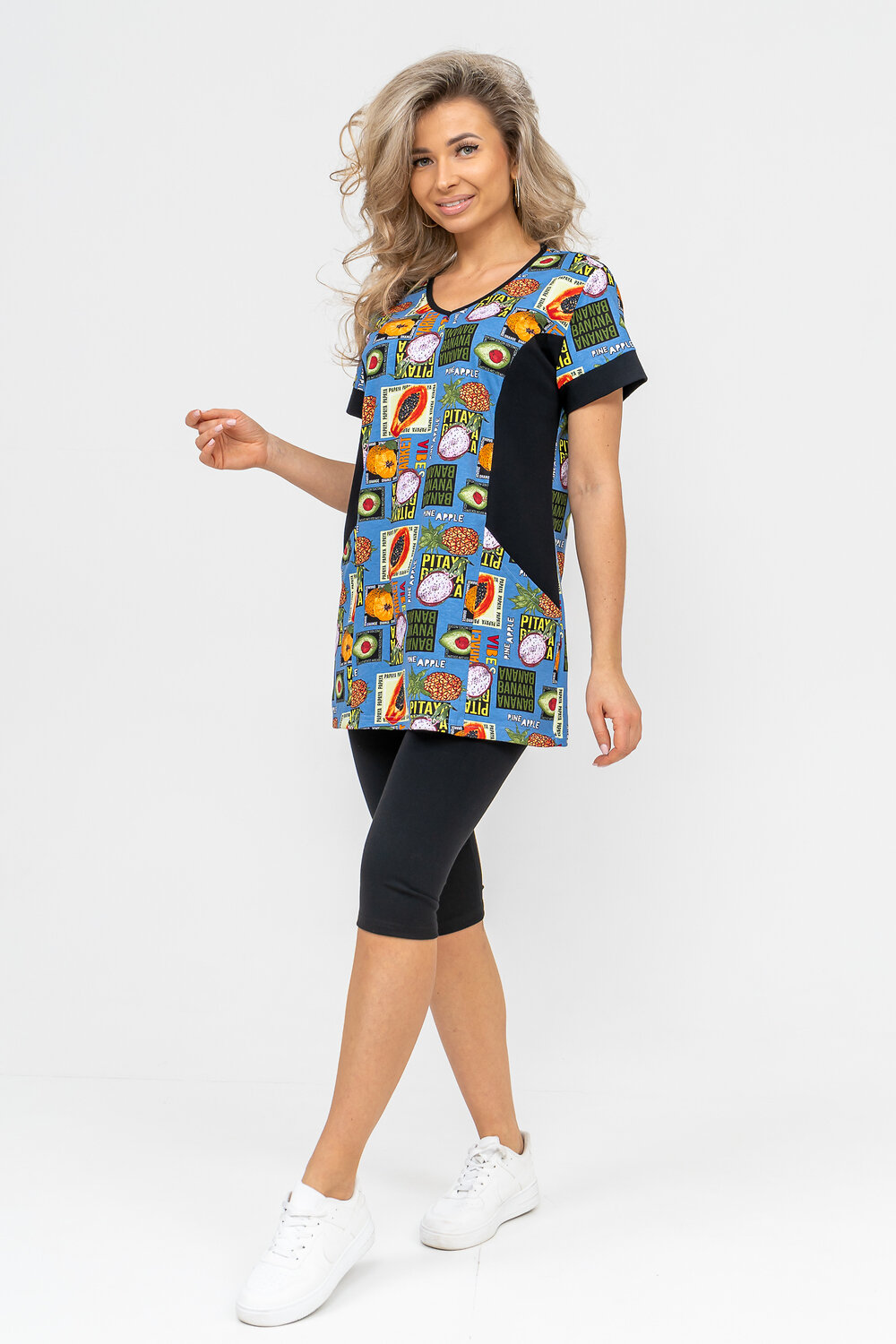 ст. цена1194руб.! Натали Костюм 36728голубой